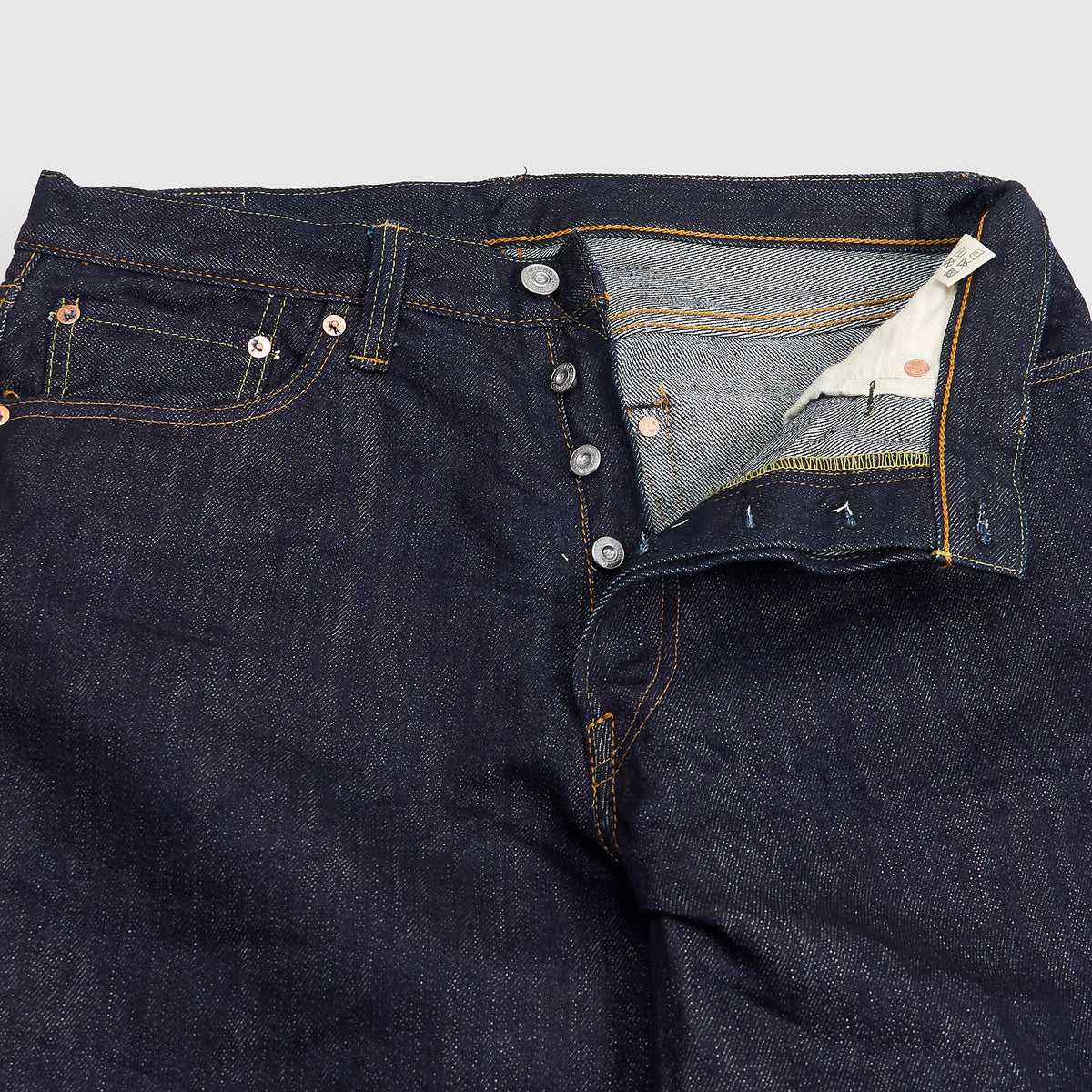 Samurai Jeans 5-Pocket 15oz Wide Straight Washi Jeans