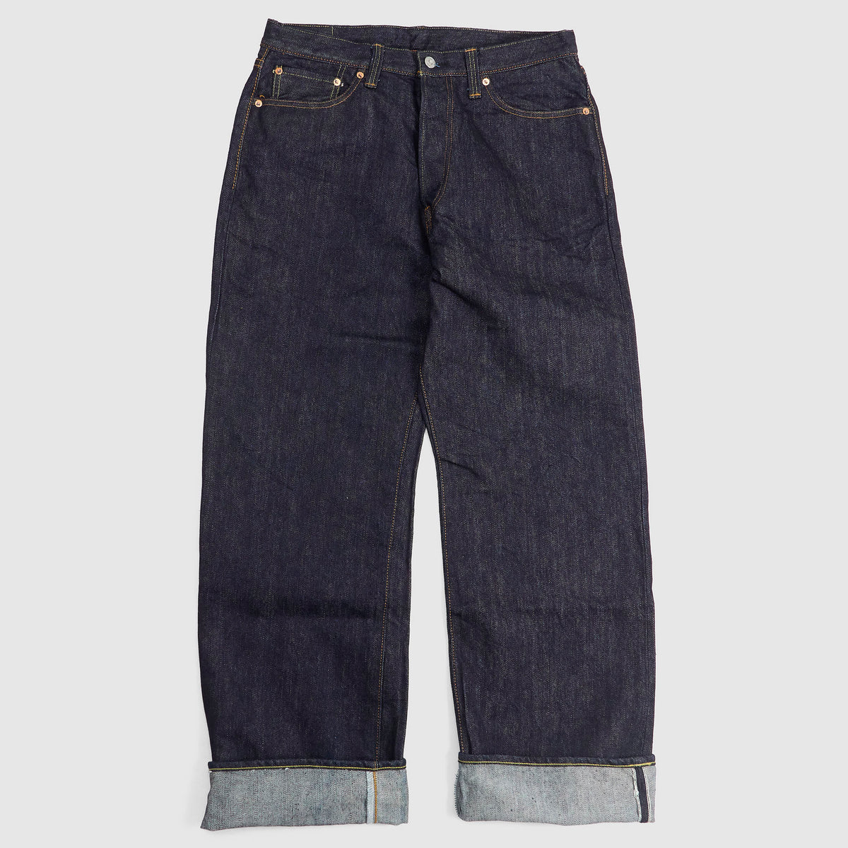 Samurai Jeans 5-Pocket 15oz Wide Straight Washi Jeans