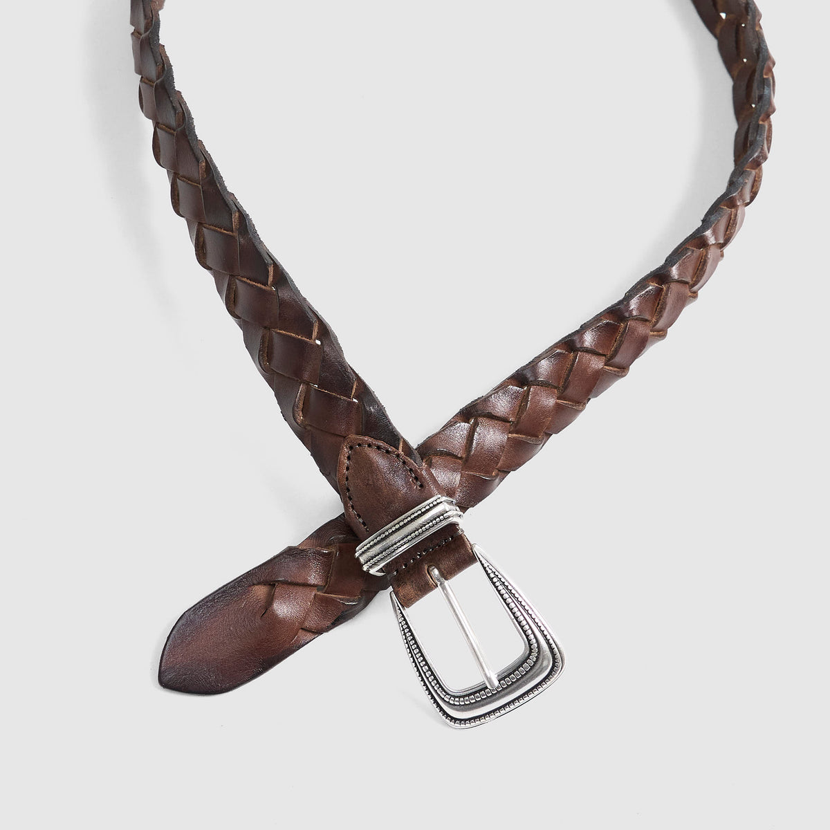 DeeCee style x Alberto Luti Braided Belt