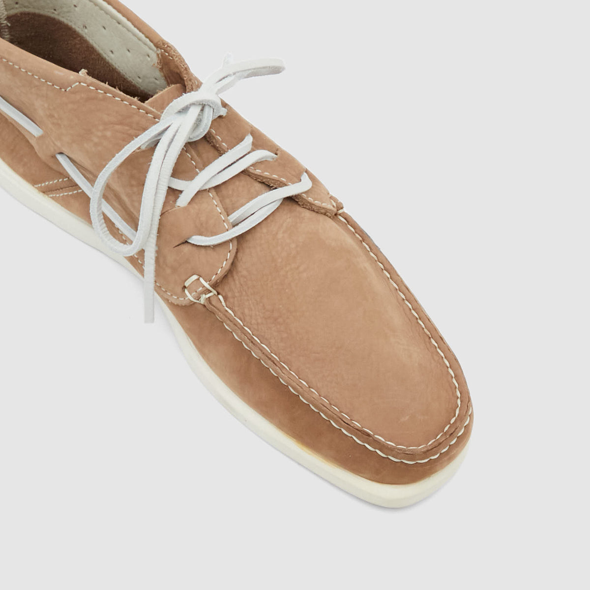 n.d.c. made by hand Alithia High Nubuk Boat Shoes