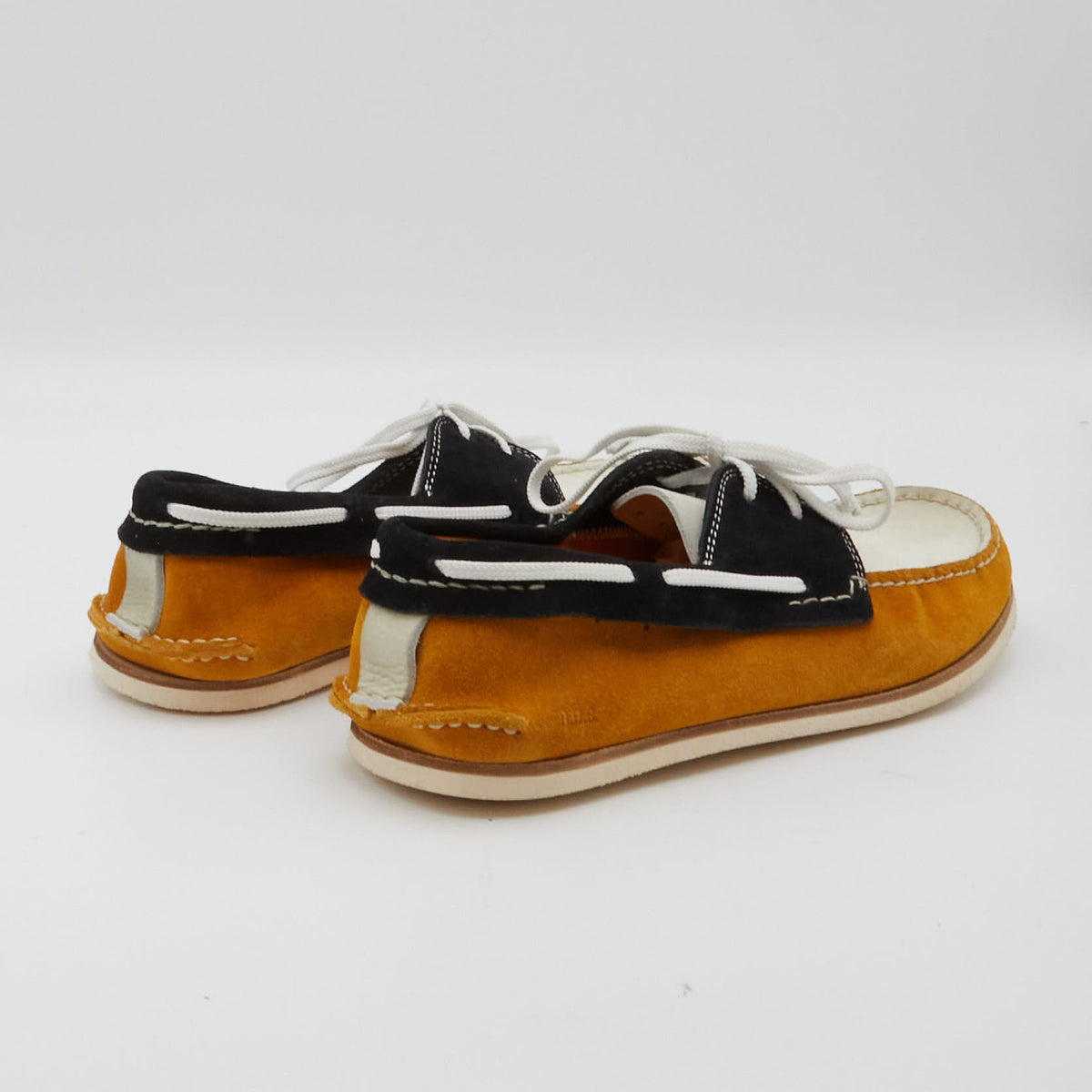 n.d.c made by hand Cayuko Special Hard Washed Boat Shoes