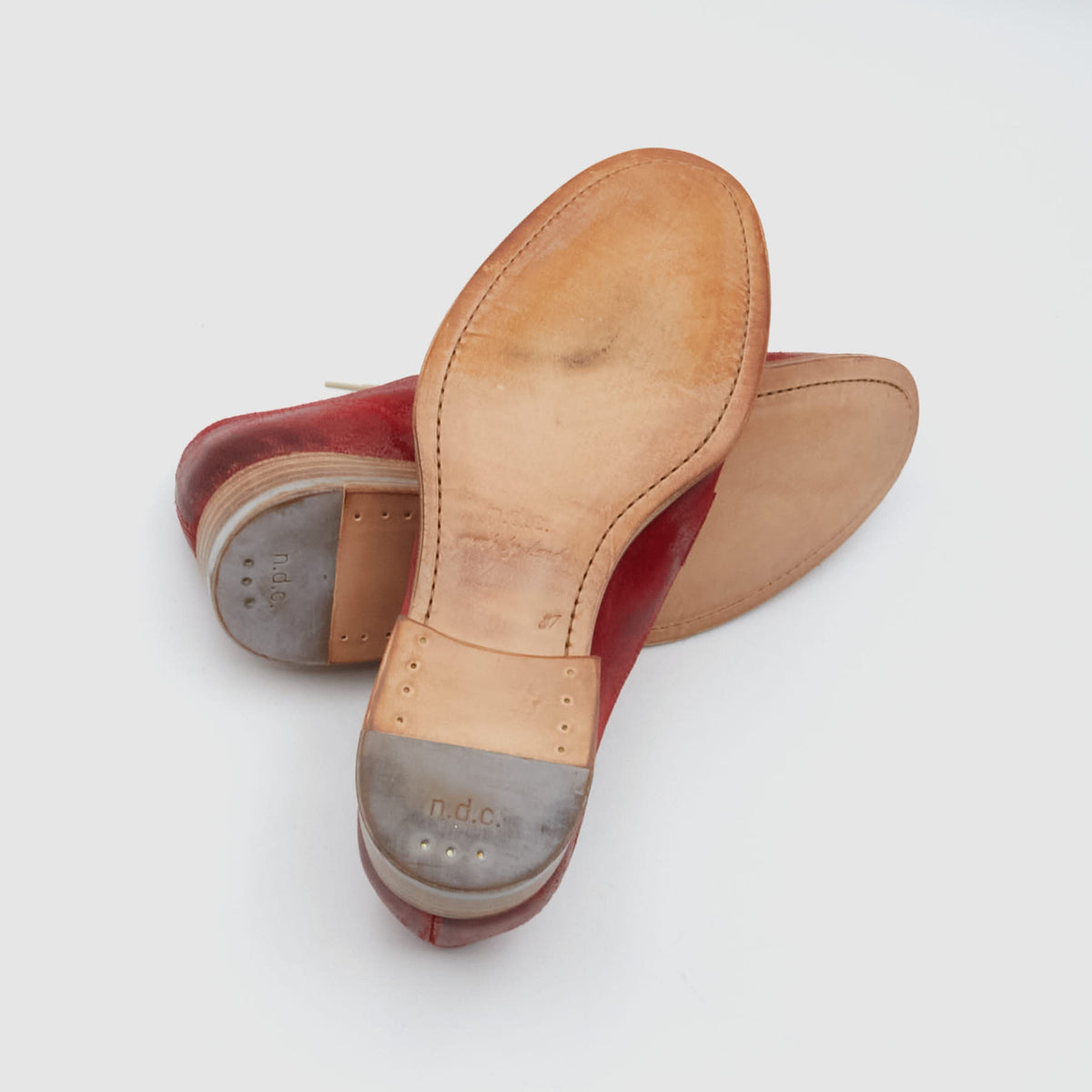 n.d.c made by hand Ladies Round Toe BlucherShoes