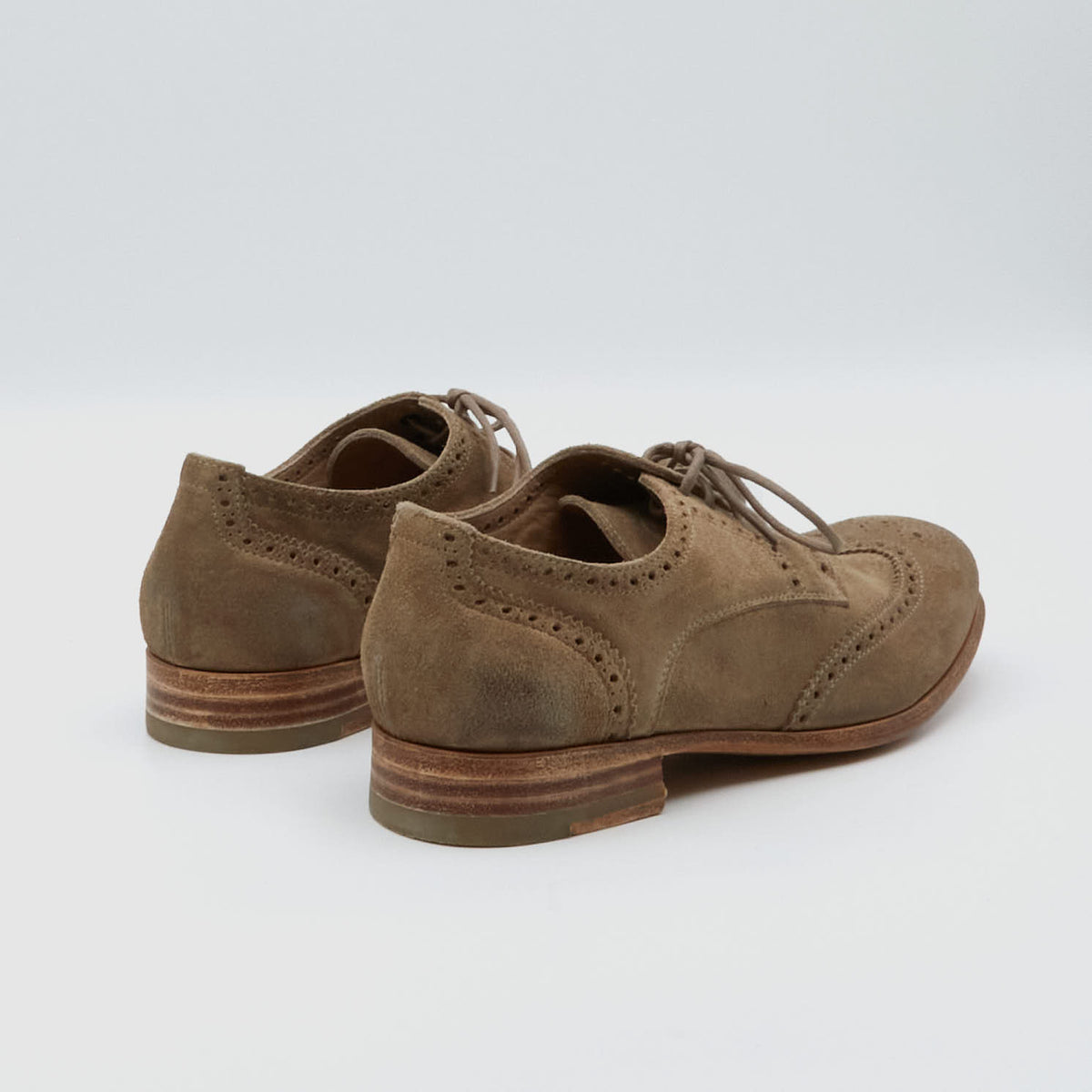 n.d.c made by hand Ladies Suede  Brogues Shoes