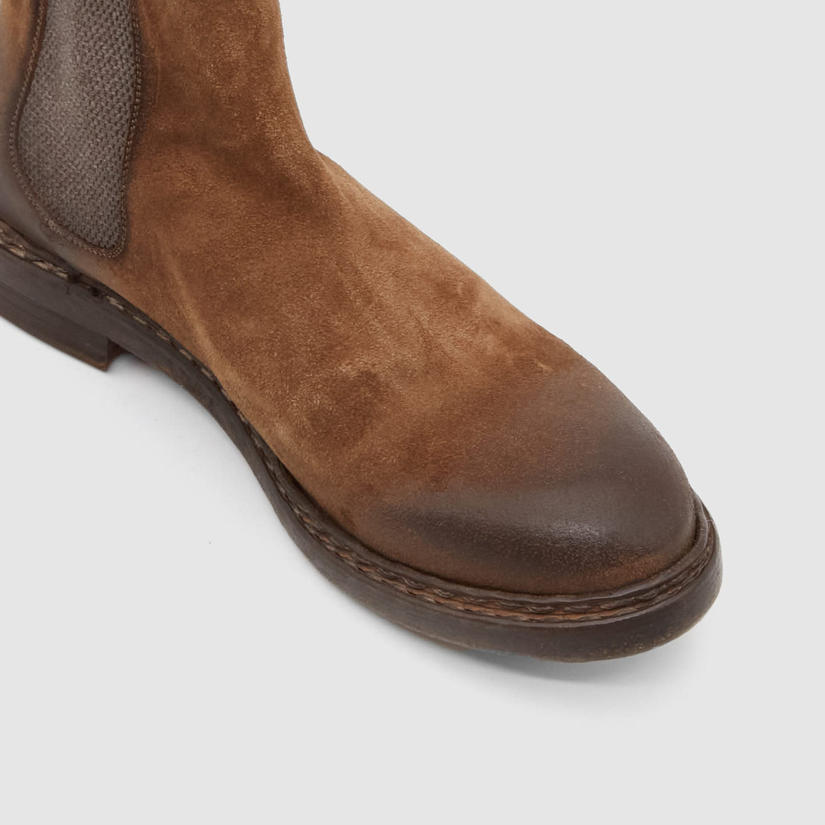 Crispiniano Roughout Suede Chelsea Boot