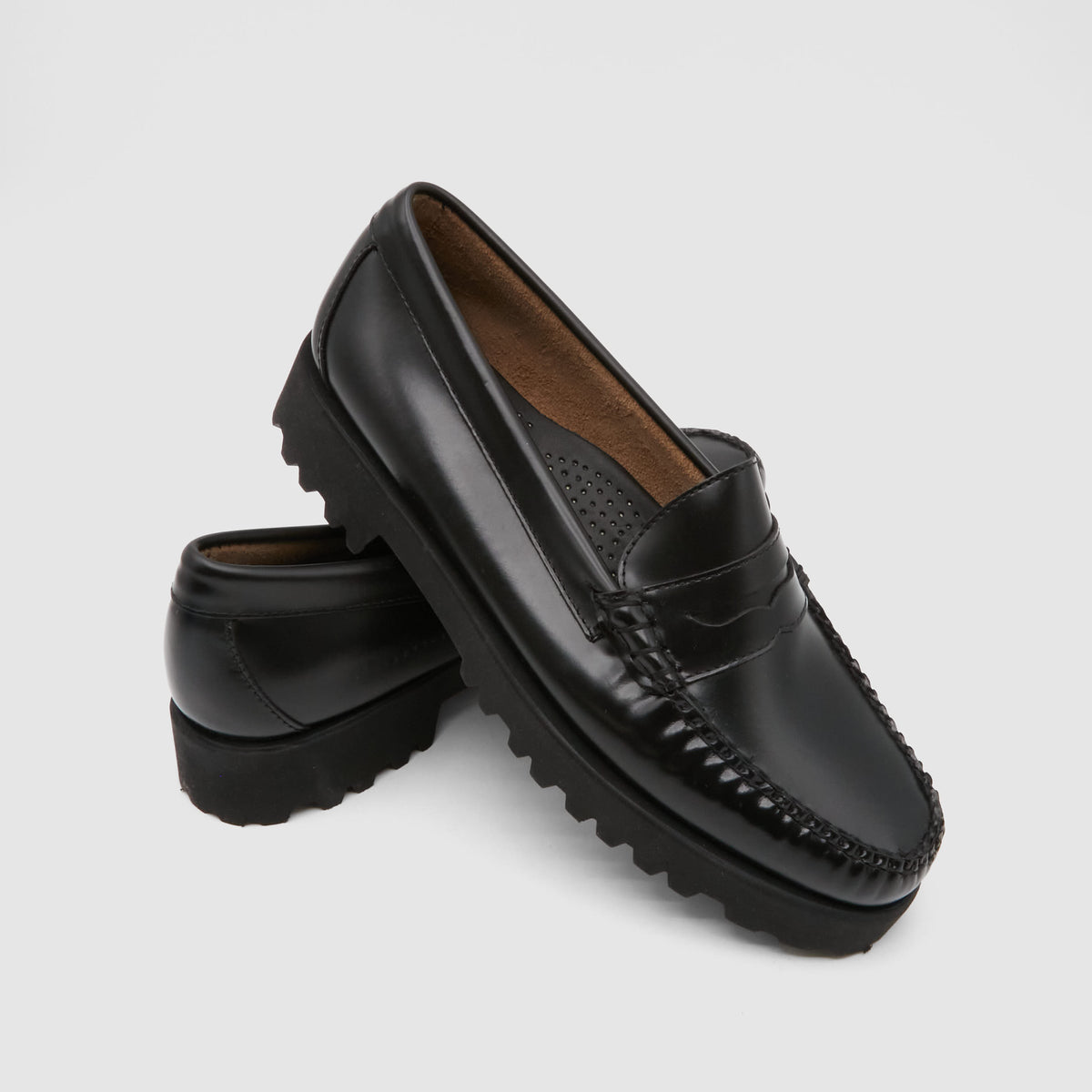 G.H. Bass &amp; Co. Weejuns Penny Loafers Rubber sole