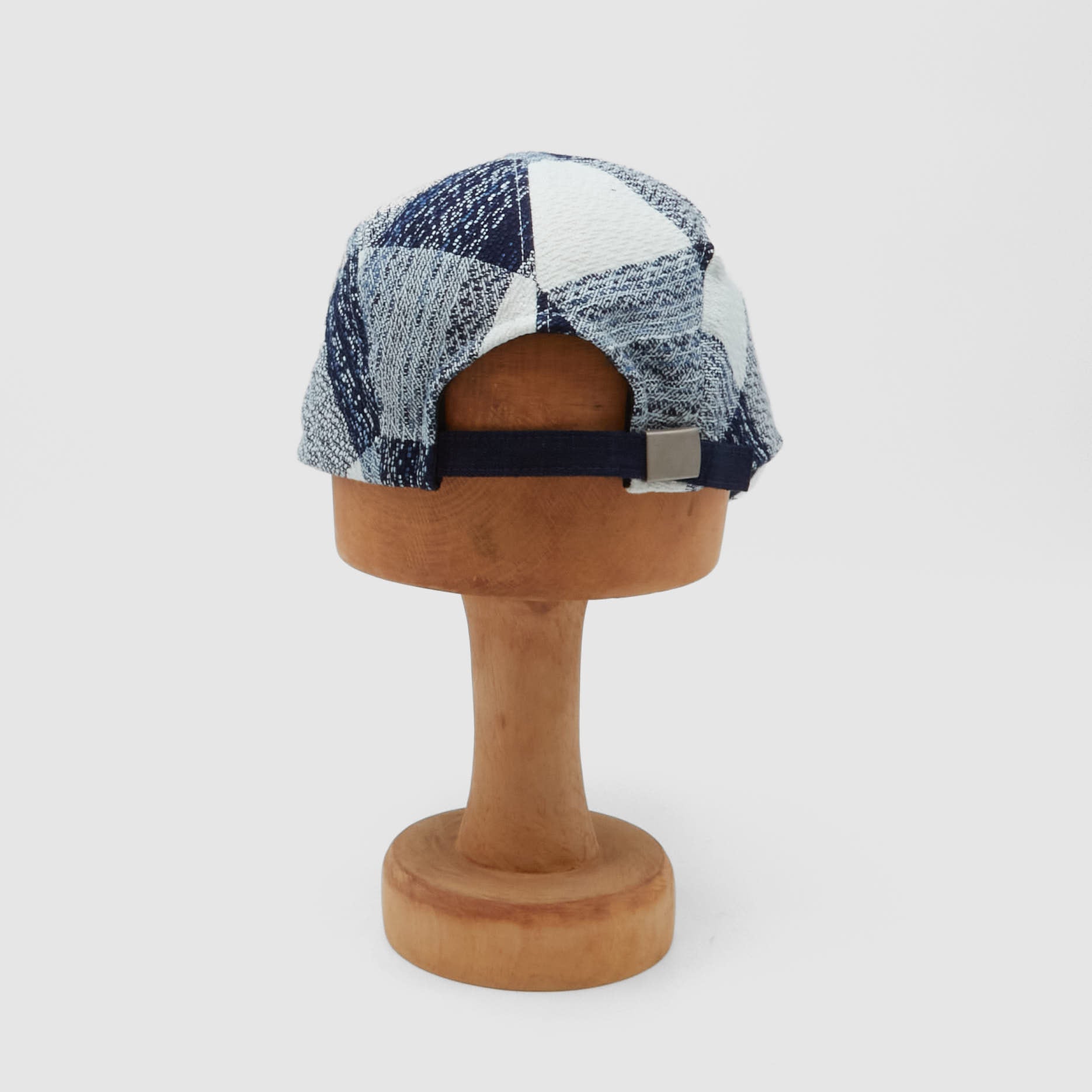 Samurai Jeans Natural Indigo Dyed PlaidJet KC Cap - DeeCee style