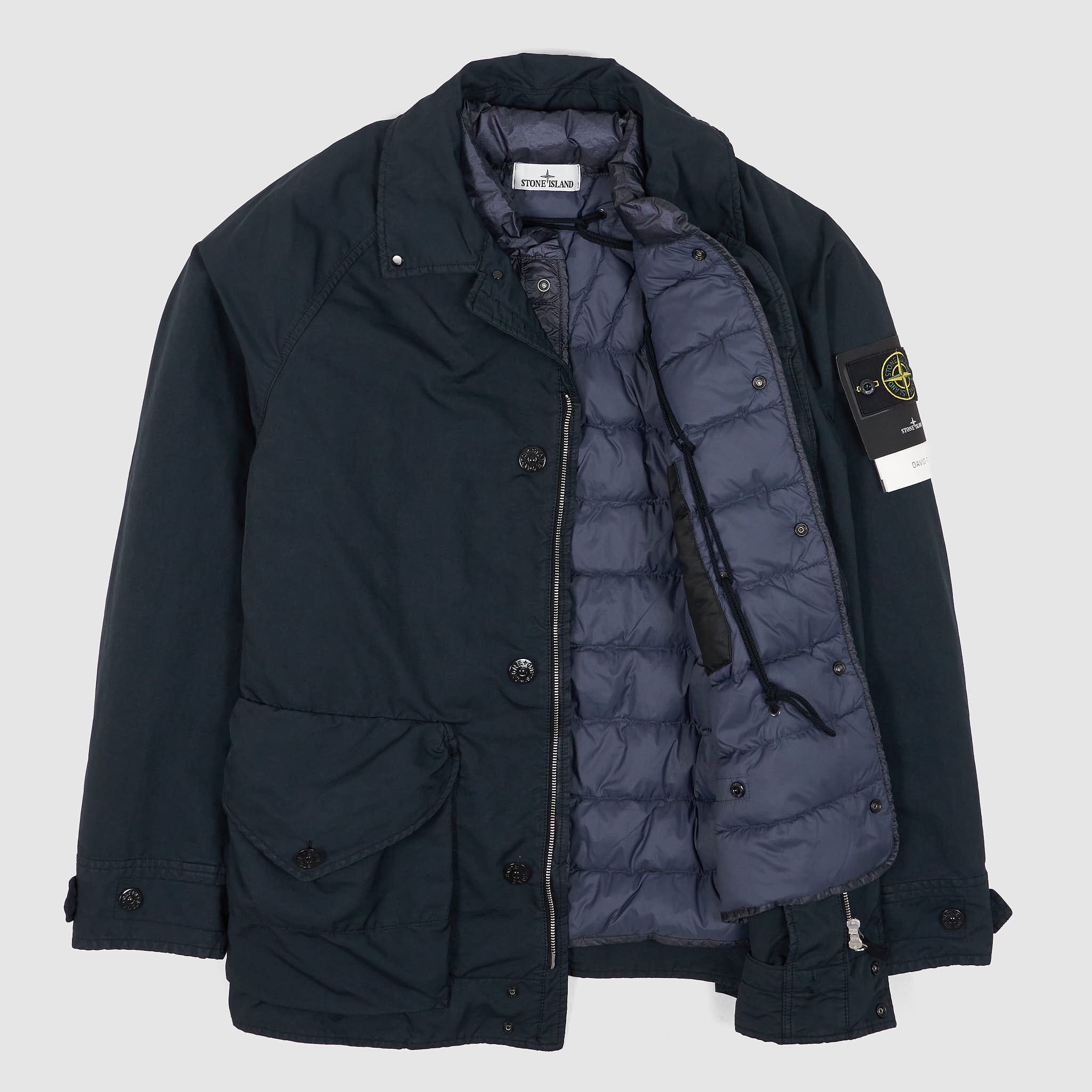 Stone Island David-TC Down Jacket With Removable Liner - DeeCee style