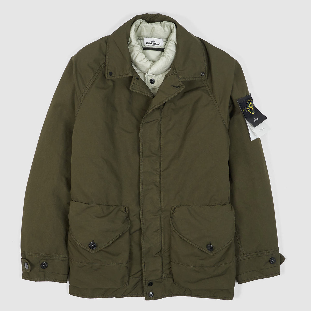 Stone Island David-TC Down Jacket With Removable Liner DeeCee style