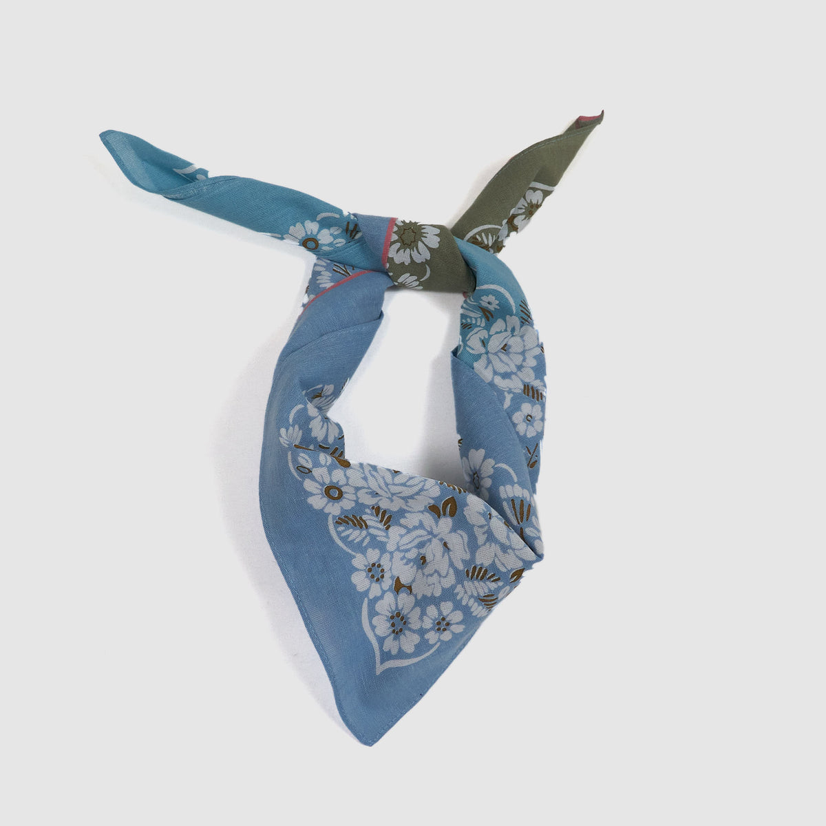 Kapital Fast Color Flower Printed Cotton Bandana