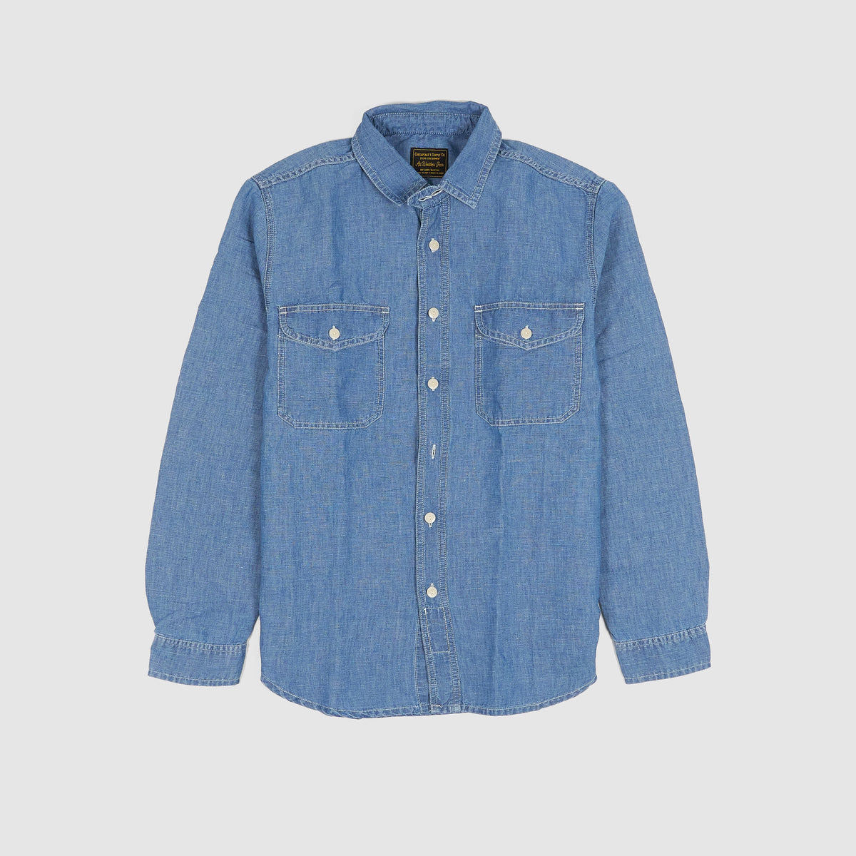 Chesapeaks&#39;s Hemp Chambray Work Shirt