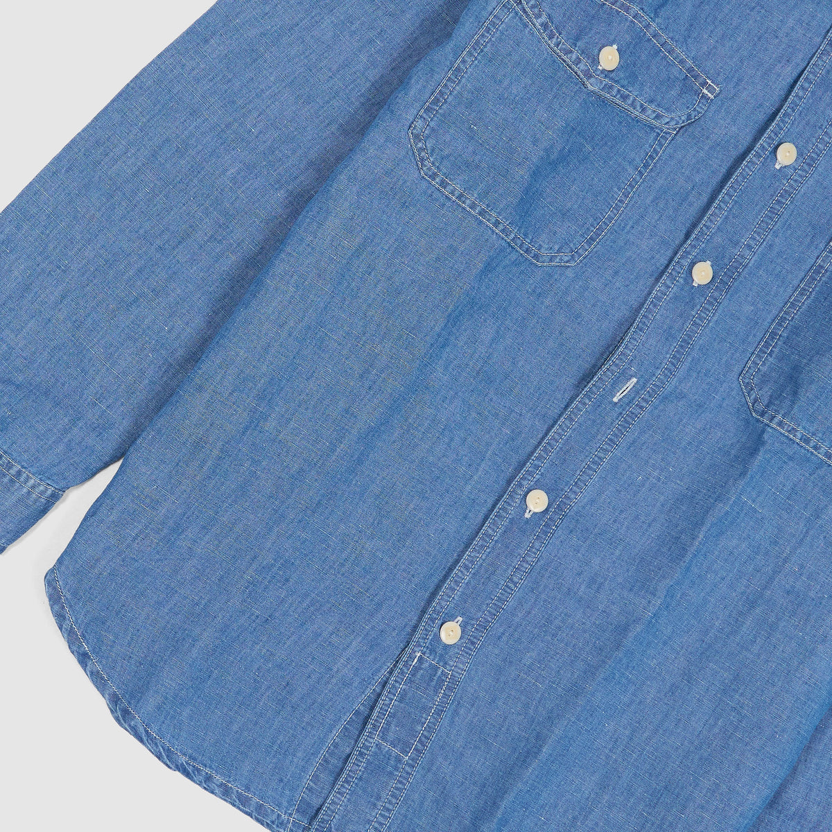 Chesapeaks&#39;s Hemp Chambray Work Shirt