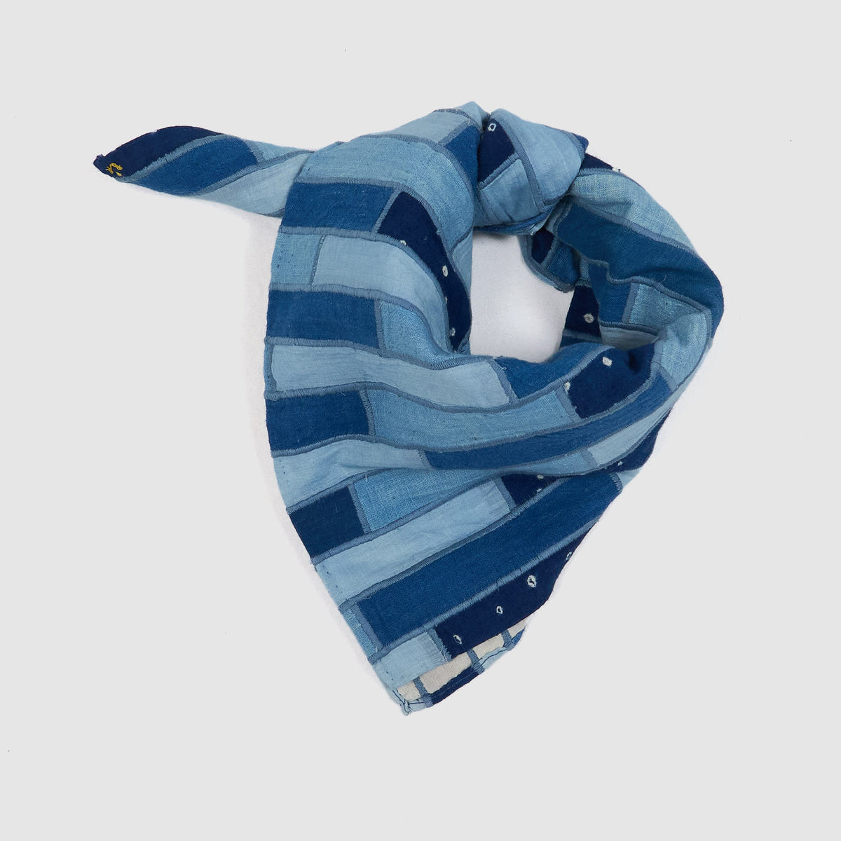 11.11 eleven eleven Heavy Patchwork Fabric Bandana