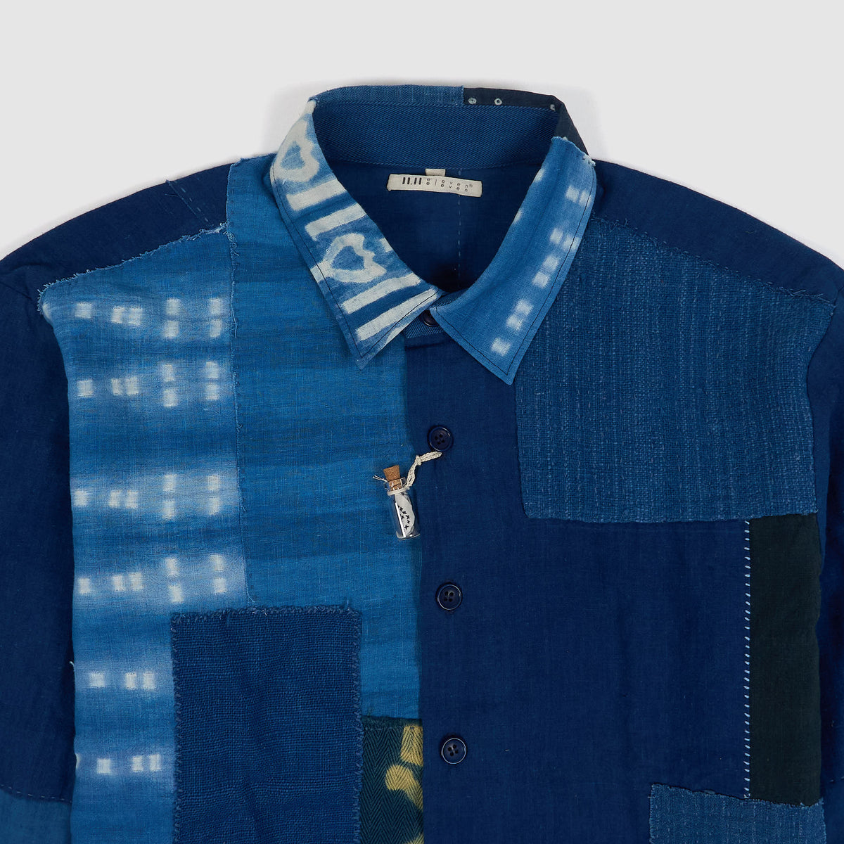 11.11 / eleven eleven Heavyweight Batic Long Sleeve Over Shirt