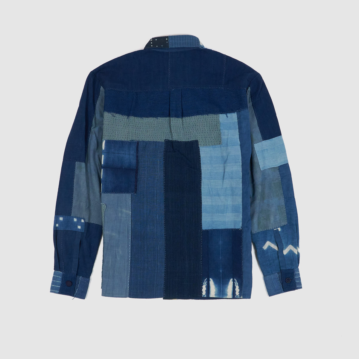 11.11 / eleven eleven Heavyweight Batic Long Sleeve Over Shirt