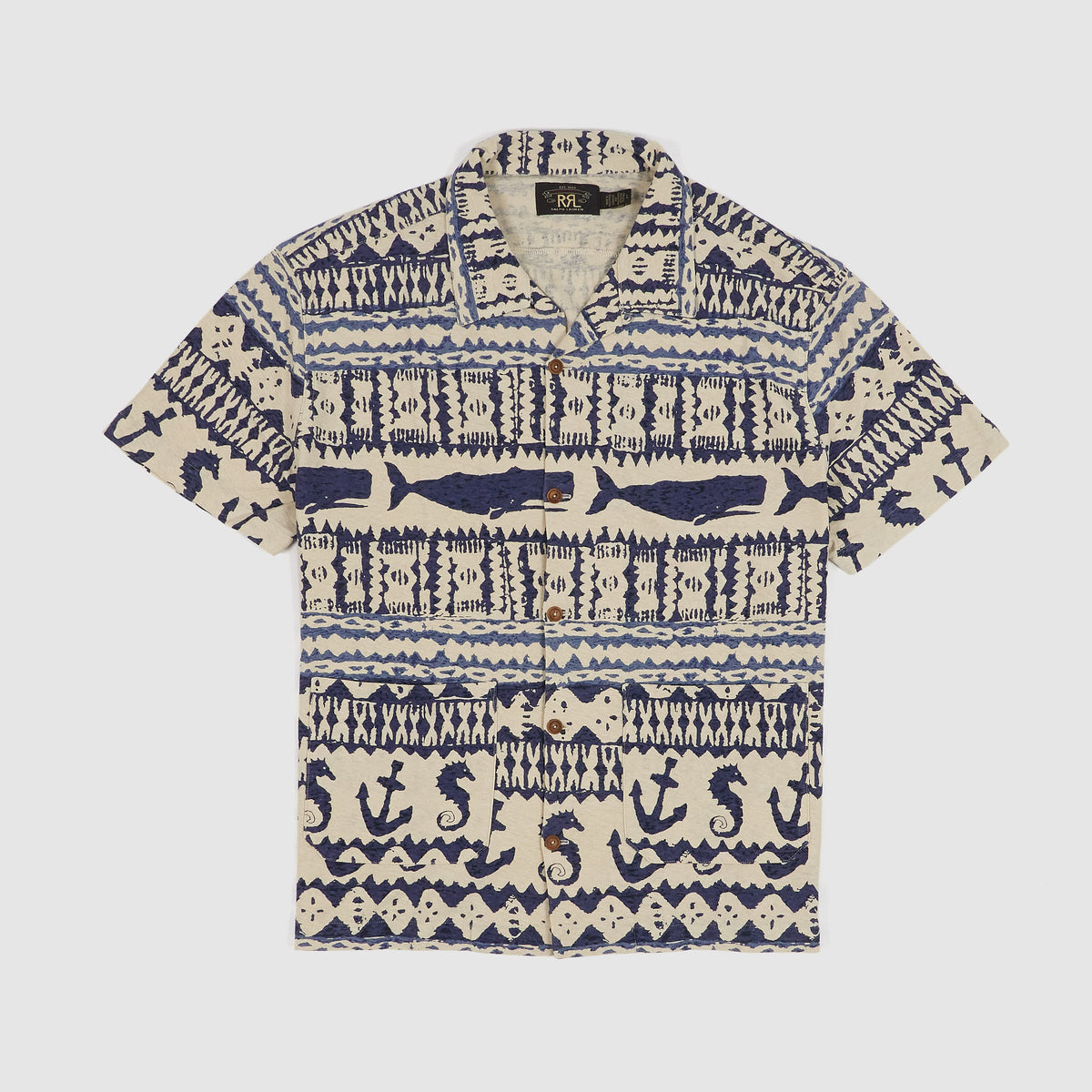Double RL Ryan Camp Collar Shirt