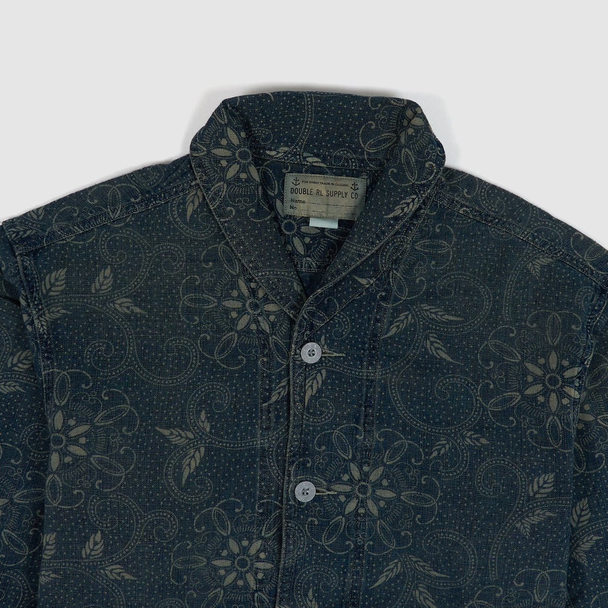 Double RL Wilson Indigo Dyed Overshirt