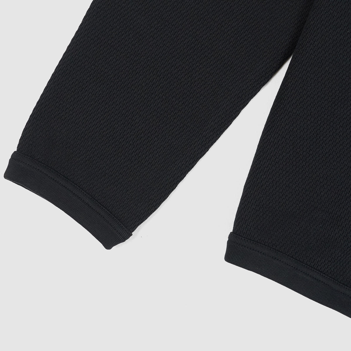 Stone Island Waffle Cotton Crew Neck Long Sleeve Shirt