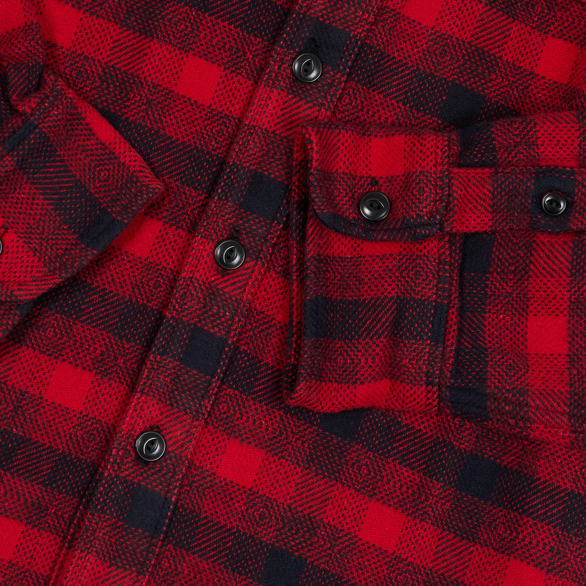 Freenote Cloth Buffalo Plaid Overshirt
