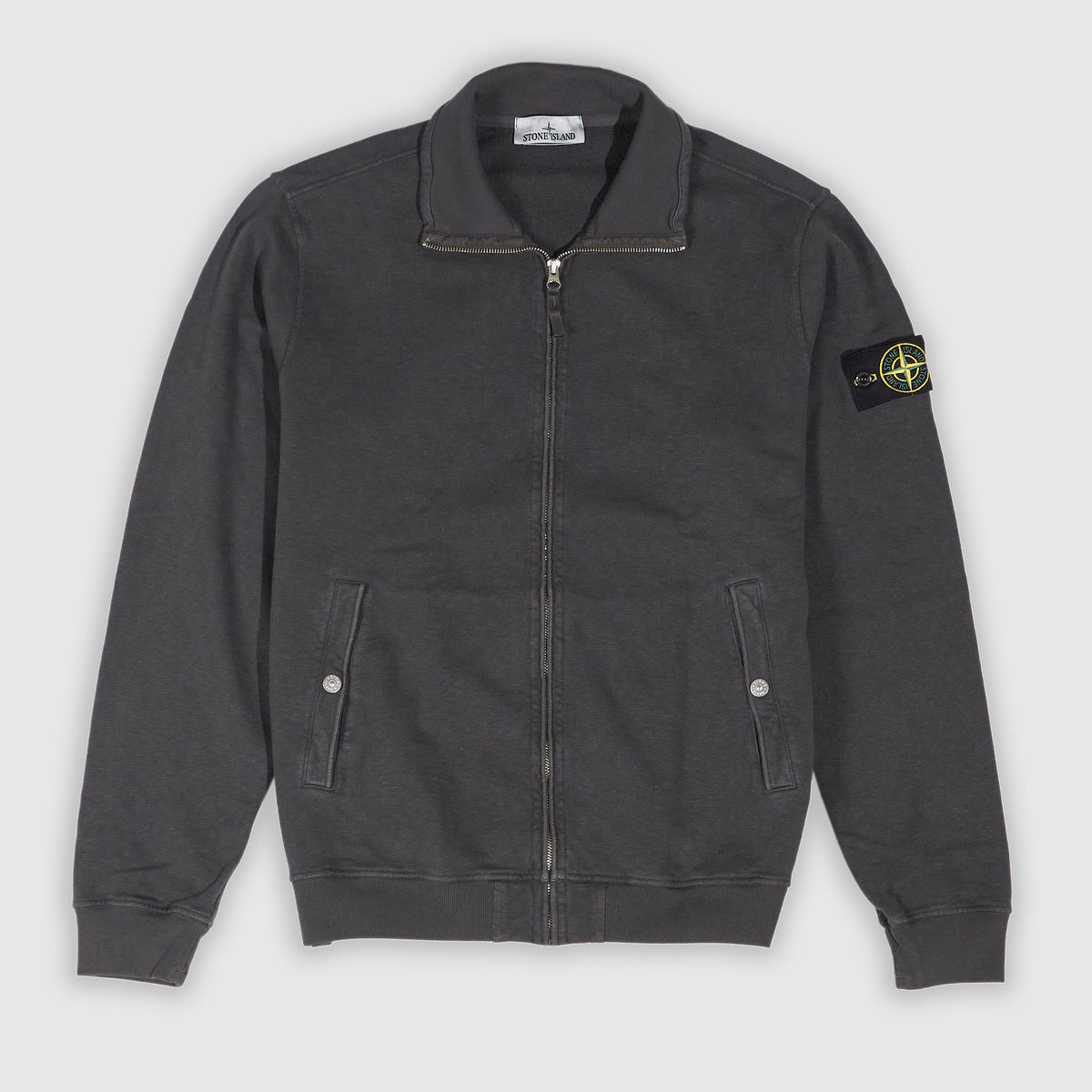 Stone Island Knitted Full Zip Sweater