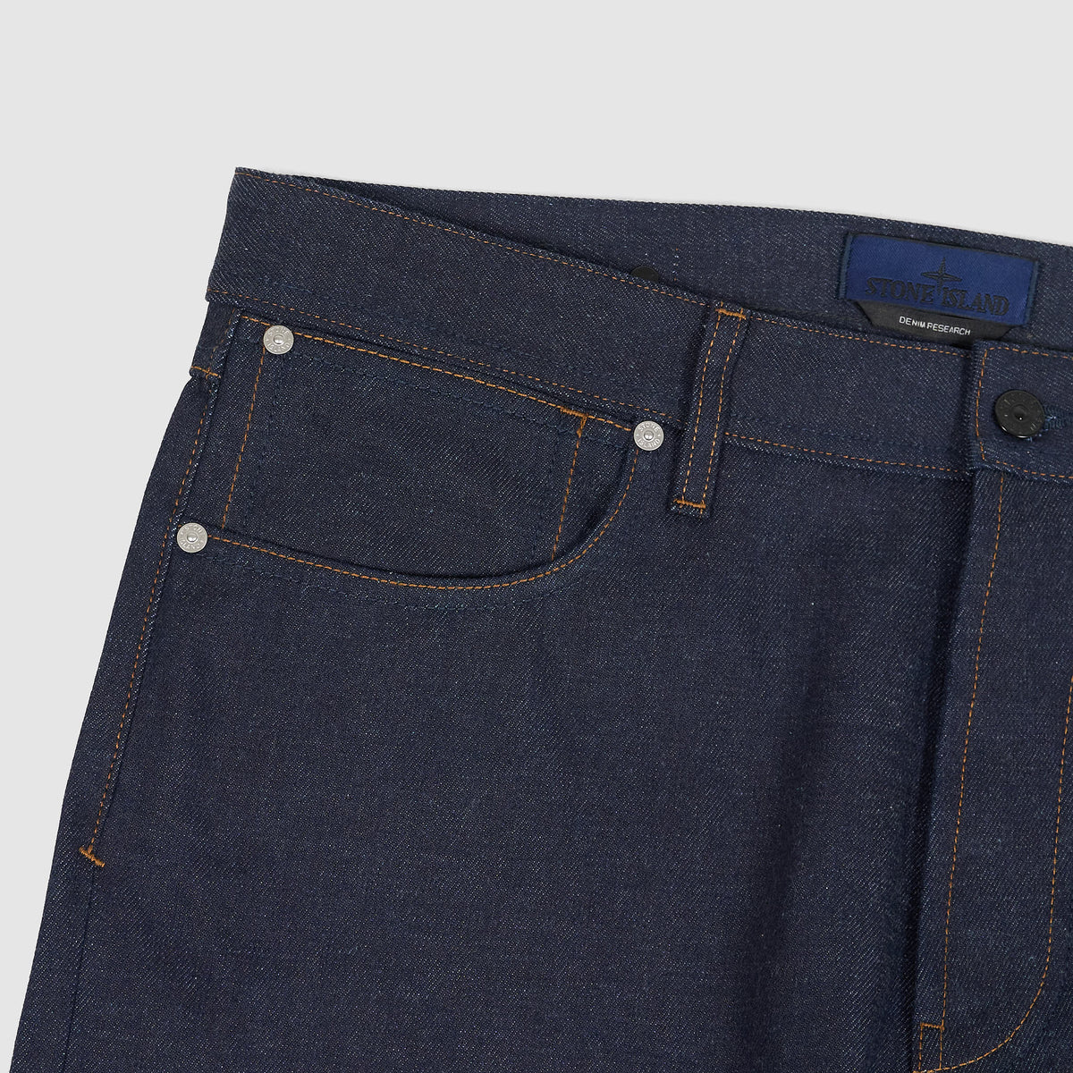 Stone Island Denim 5-Pocket Straight Fit Jeans