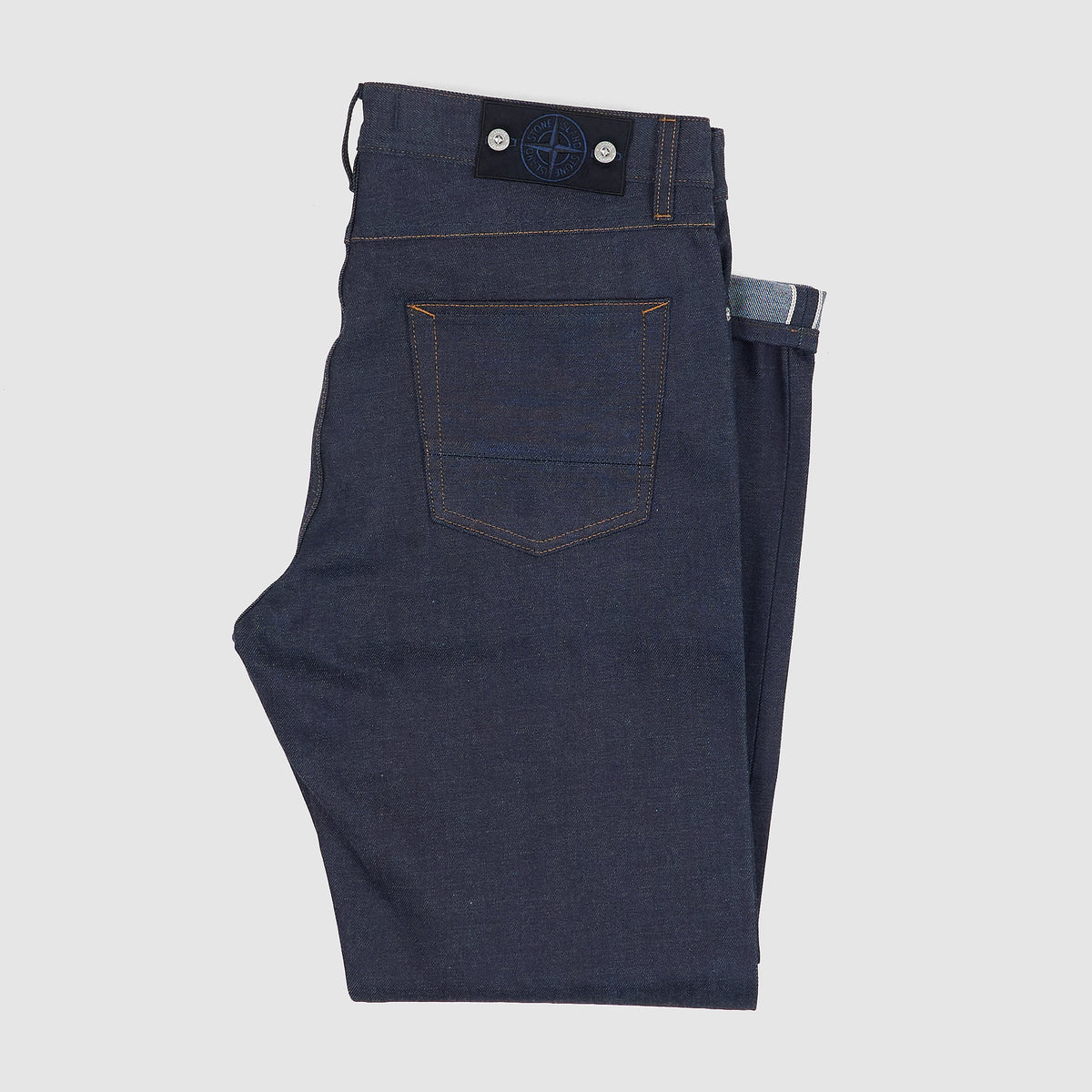 Stone Island Denim 5-Pocket Straight Fit Jeans