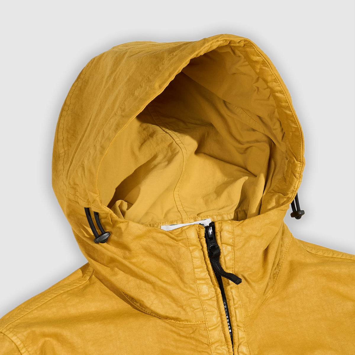 Stone Island Organic-Look Panama Hooded Jacket