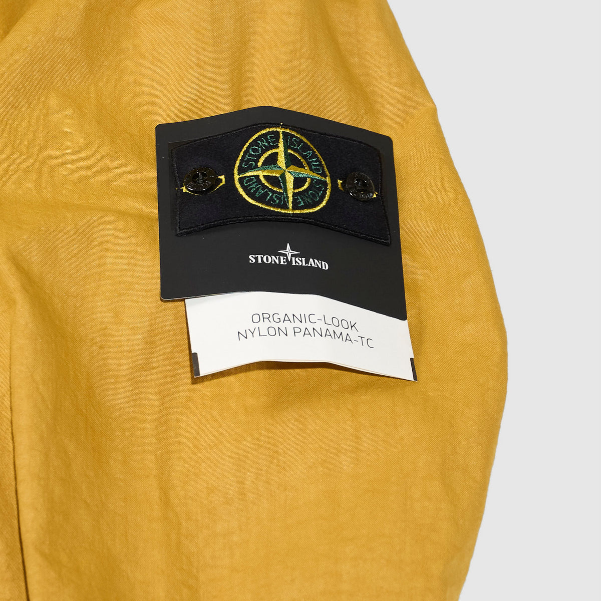 Stone Island Organic-Look Panama Hooded Jacket