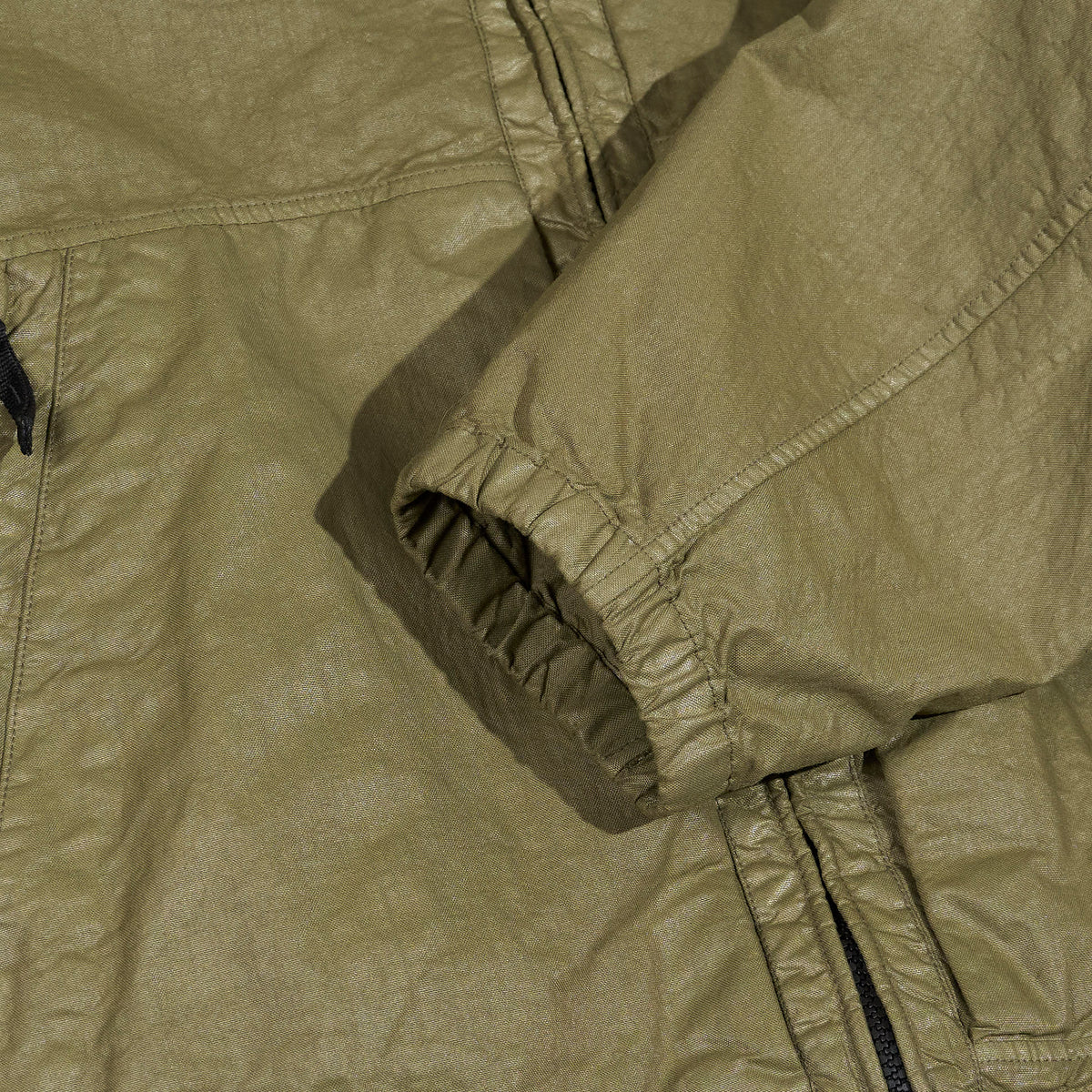 Stone Island Organic-Look Panama Hooded Jacket