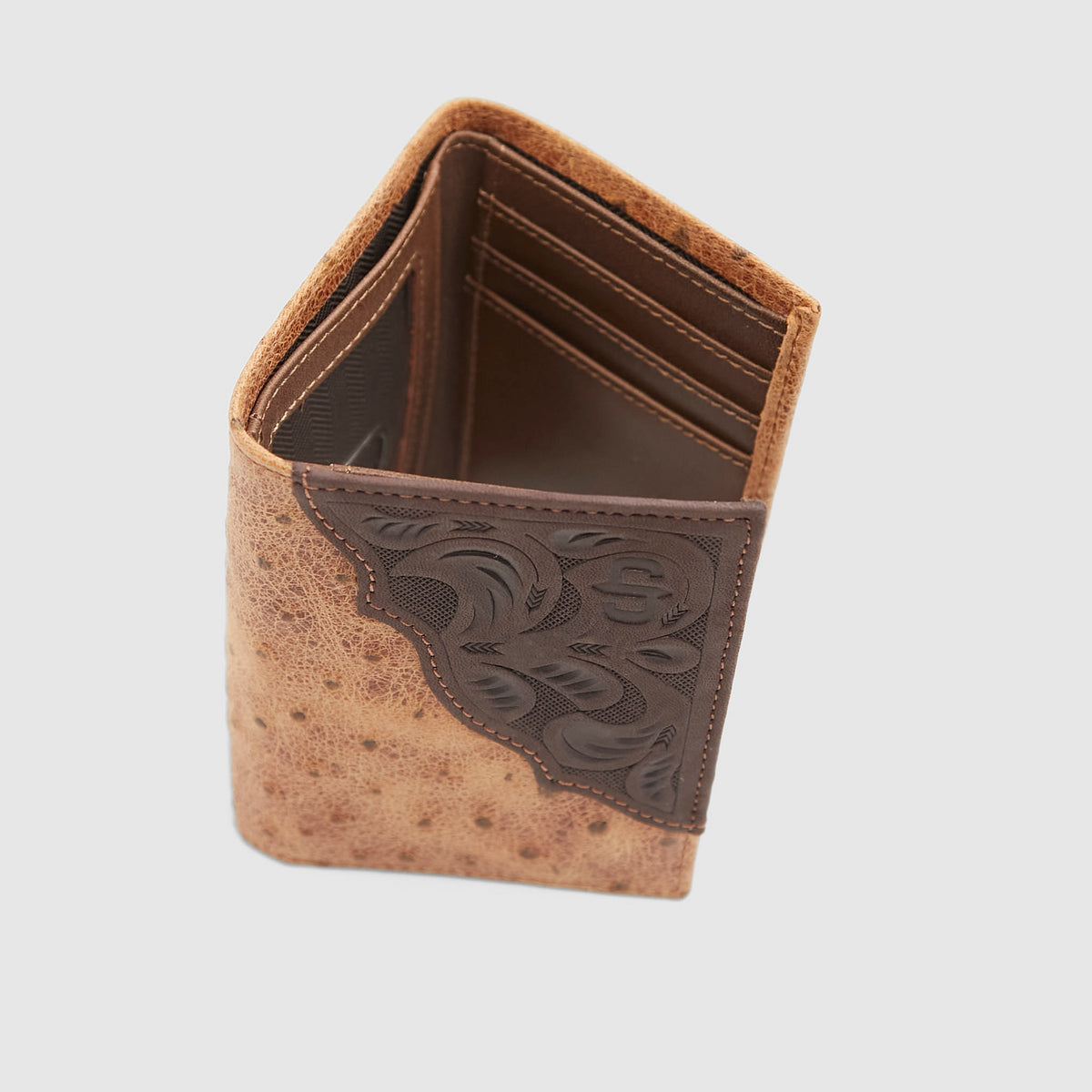Stetson Embossed Leather Wallet