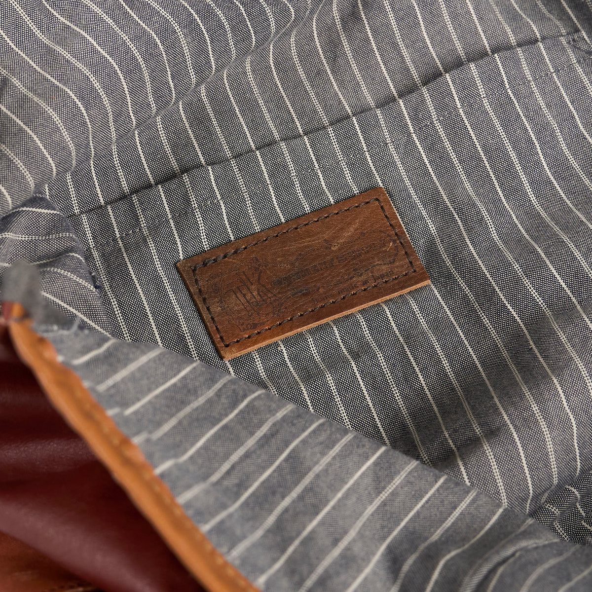TK Garments Reconstructed Handmade Leather Jacket Bag