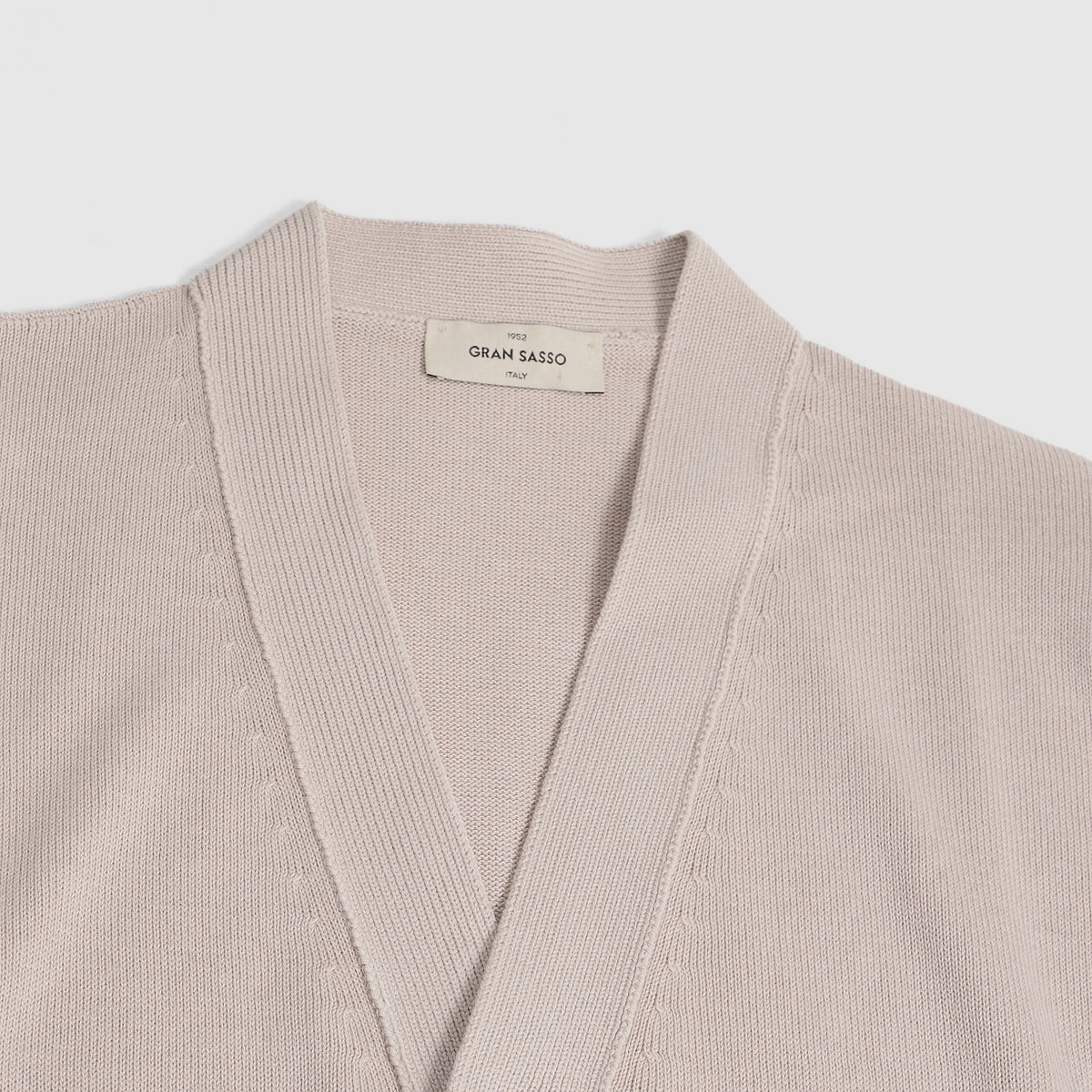 Gran Sasso Button Up Knitted Cotton Cardigan