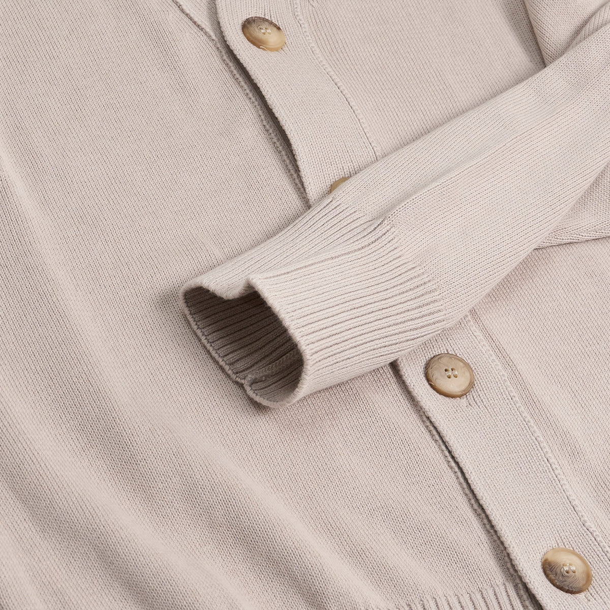 Gran Sasso Button Up Knitted Cotton Cardigan
