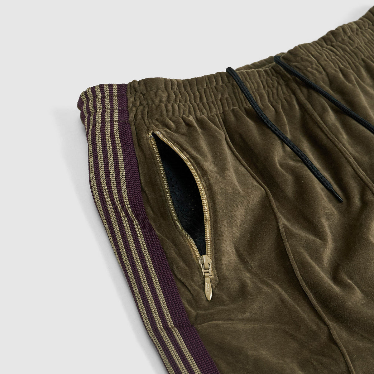 Needles Japan Straight Velour Bootcut Track Pants