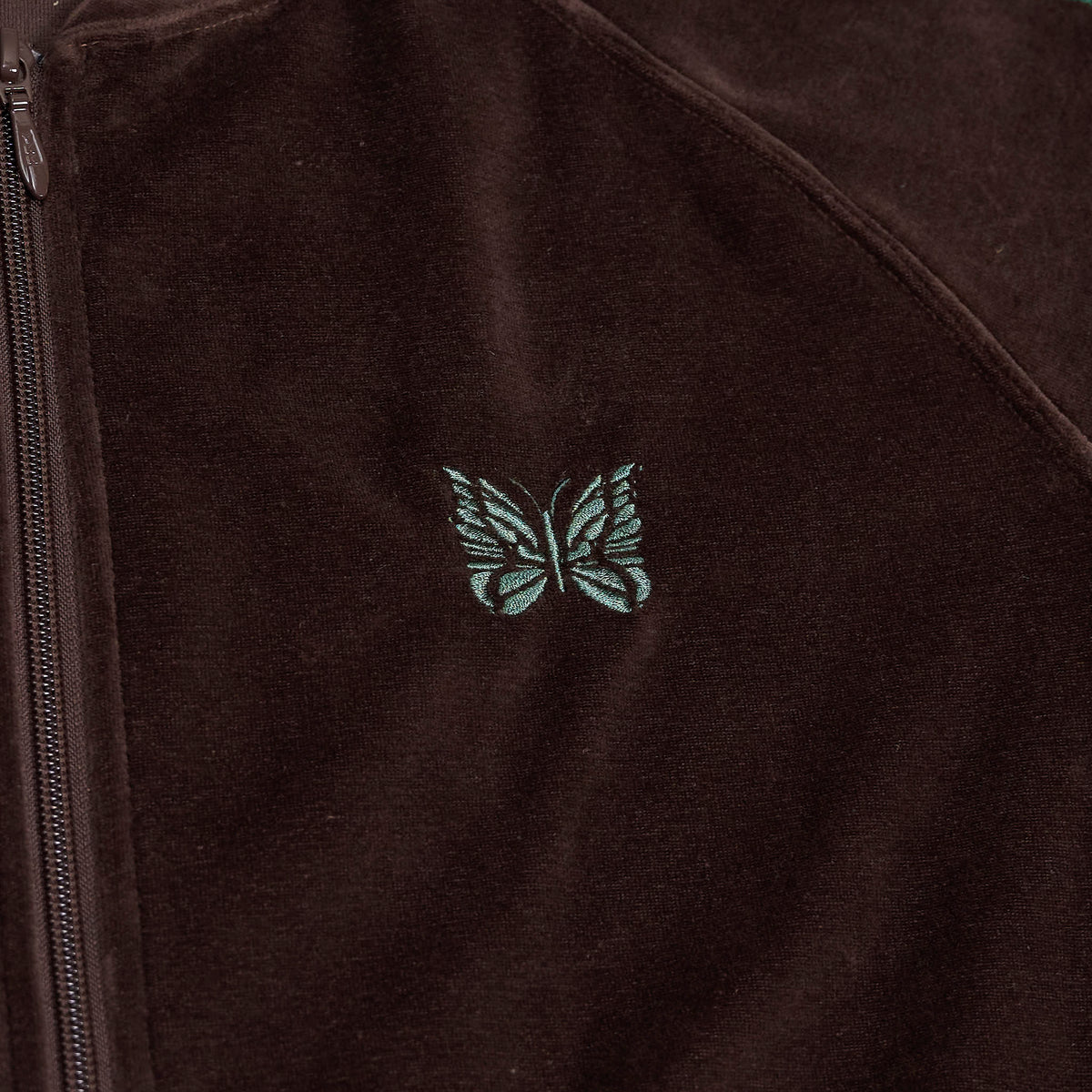 Needles Japan Velours Rib Collar Track Jacket