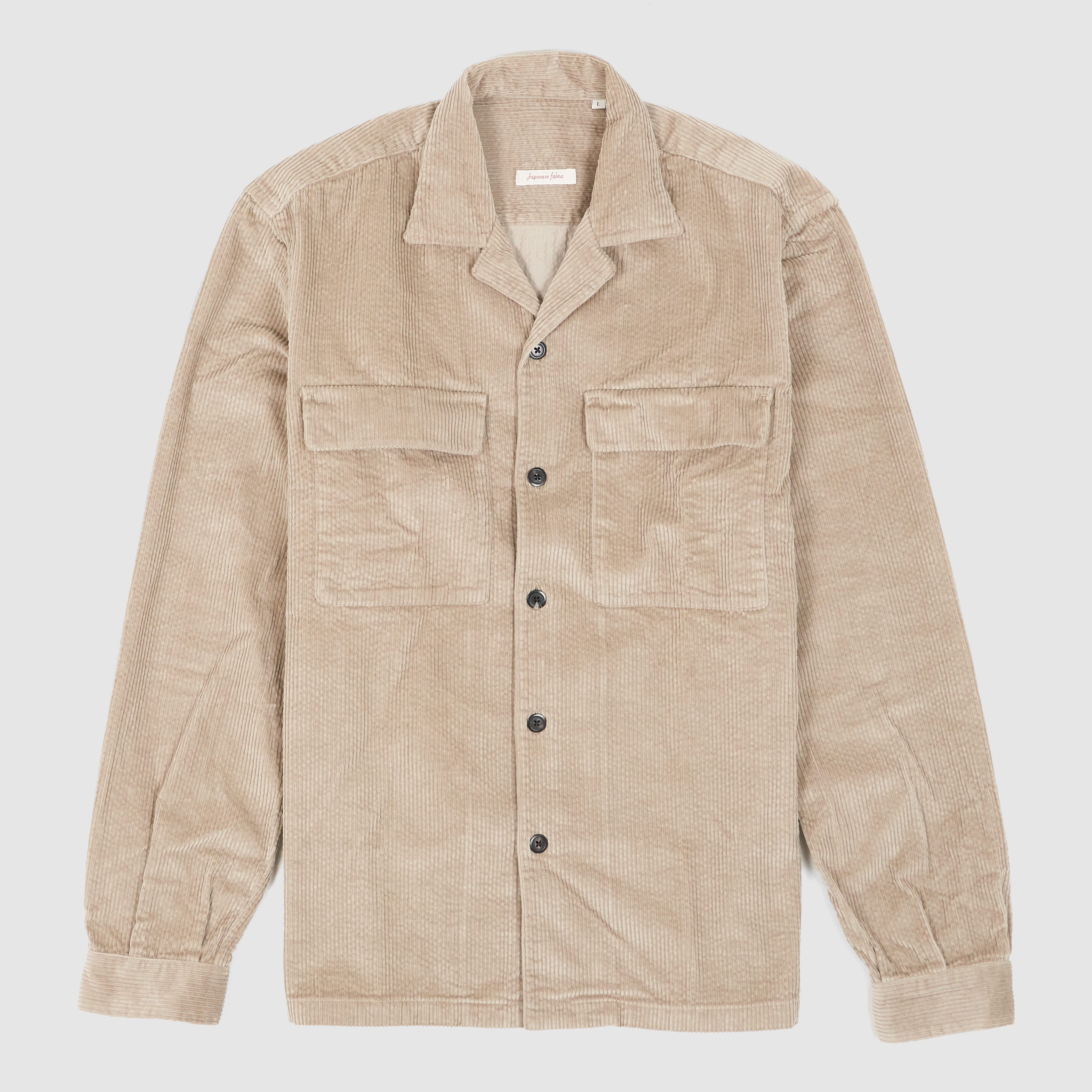 A.B.C.L Long Sleeve Corduroy Over Shirt - DeeCee style