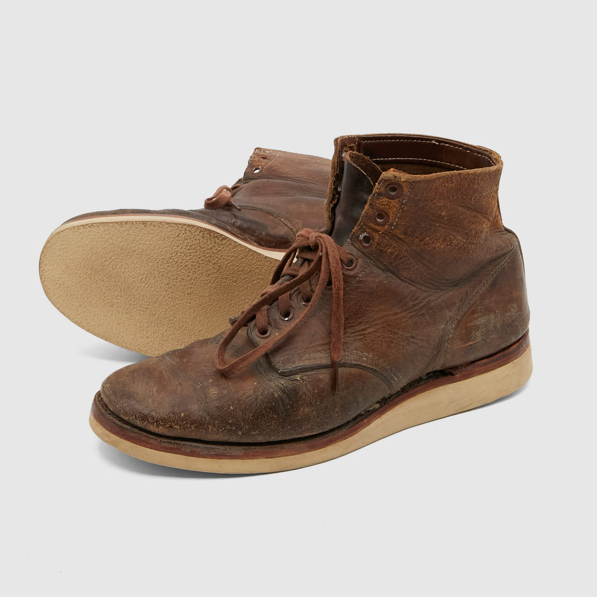 Irregular Vintage Beckham Work Boots