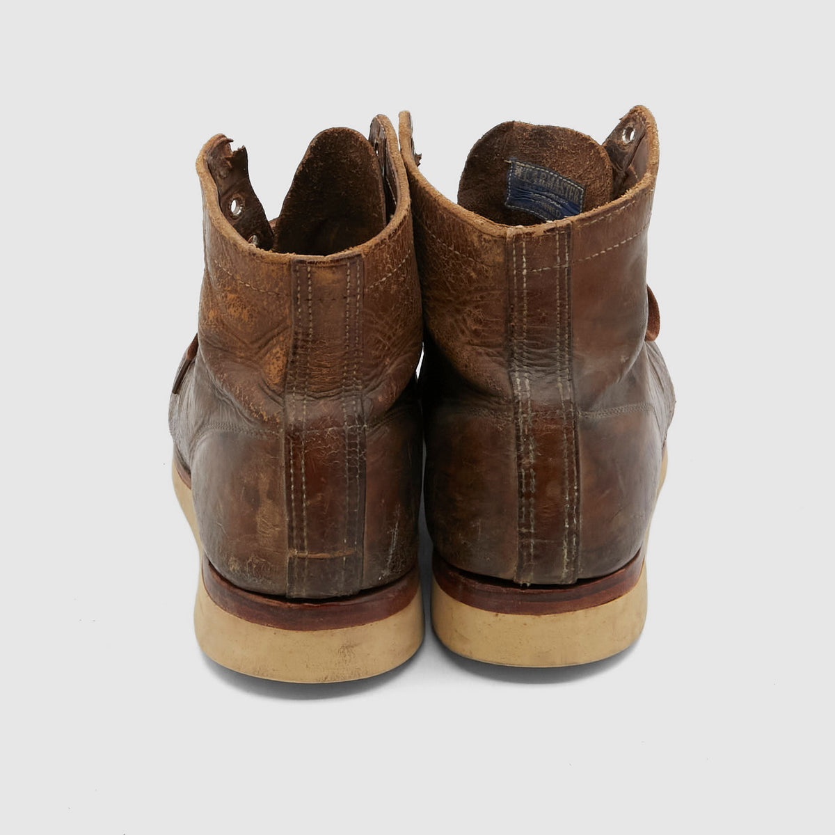 Irregular Vintage Beckham Work Boots