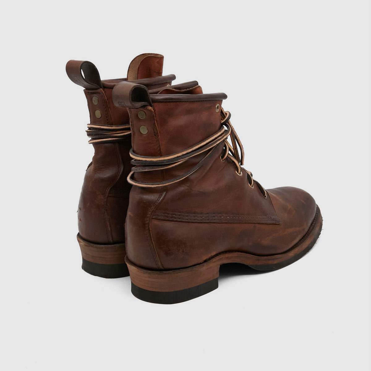 Irregular Vintage Military Boots