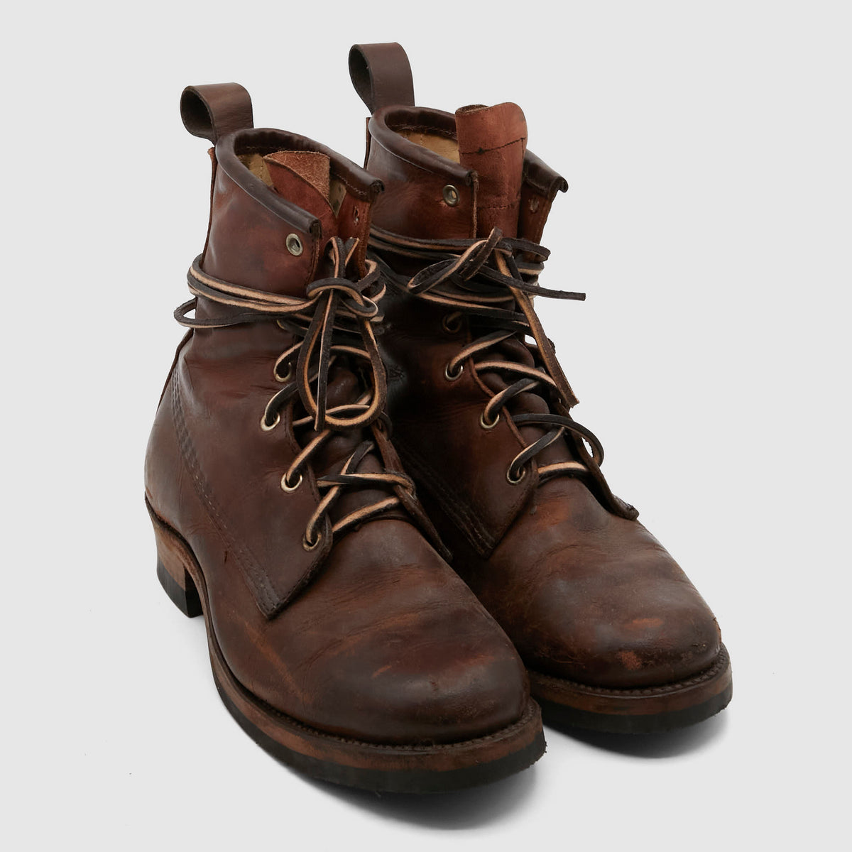Irregular Vintage Military Boots