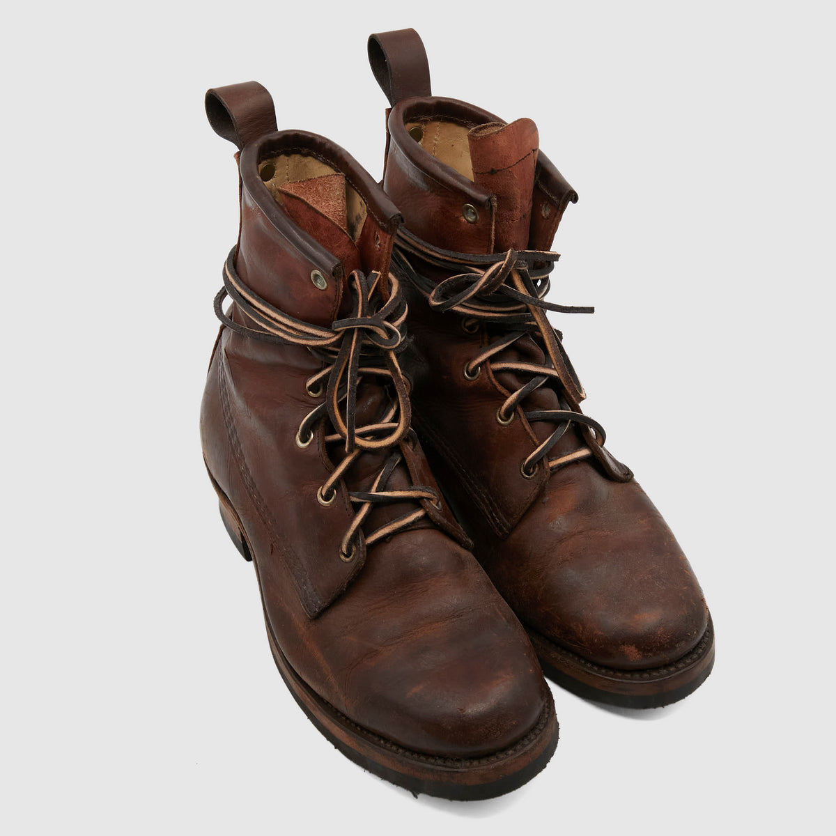 Irregular Vintage Military Boots