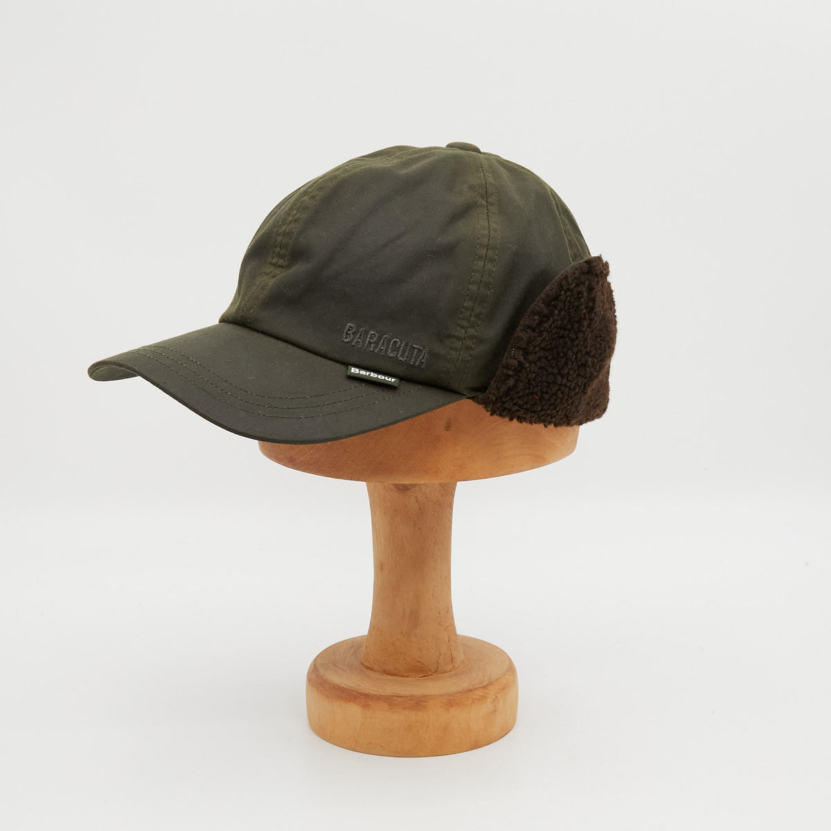 Baracuta x Barbour Trapper Hat With Ear-Flaps