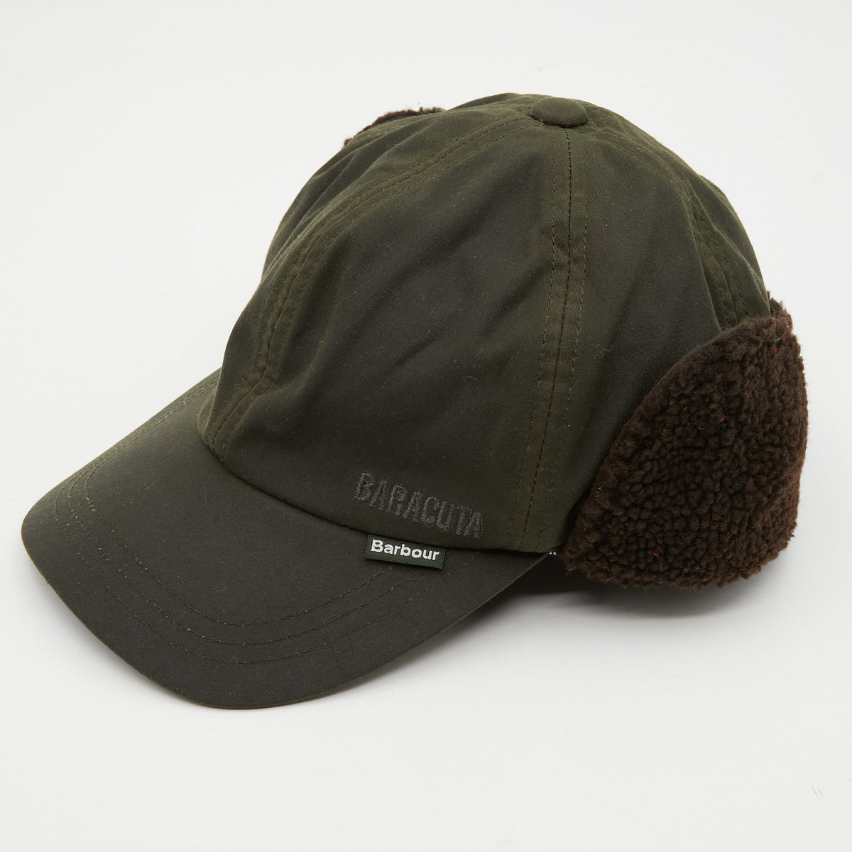 Baracuta x Barbour Trapper Hat With Ear-Flaps