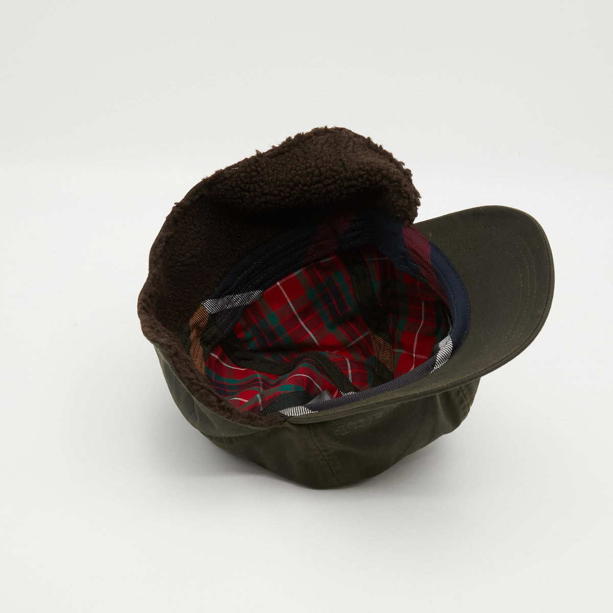 Baracuta x Barbour Trapper Hat With Ear-Flaps