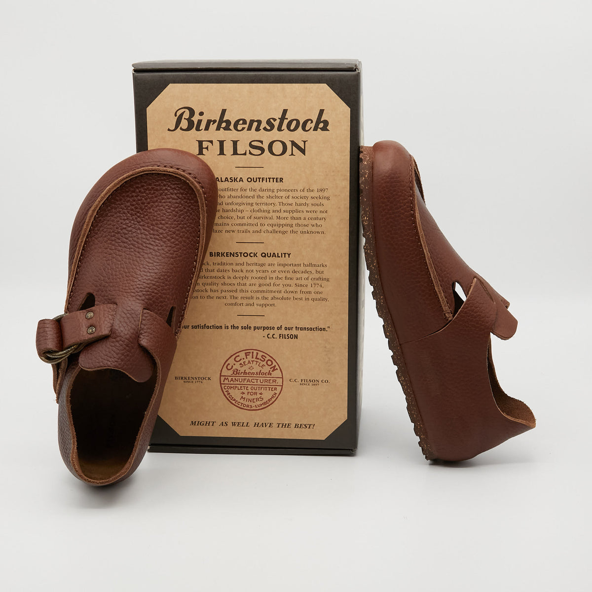 Birkenstock x Filson Full Grain Leather London Moccasin