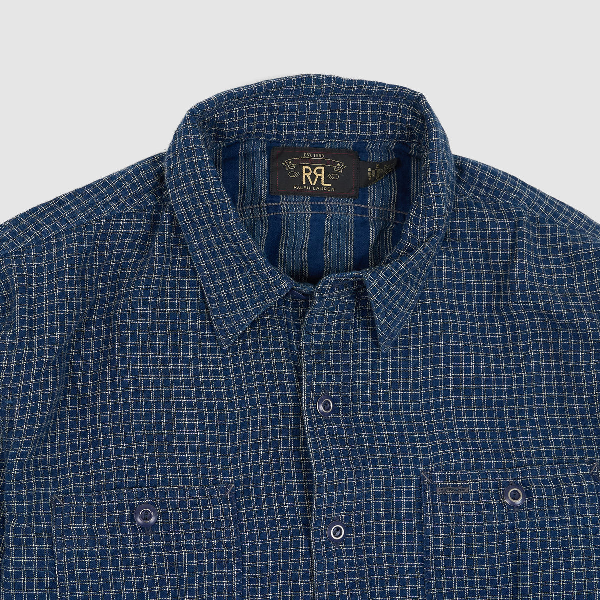 Double RL Double-Faced Harvest Shirt