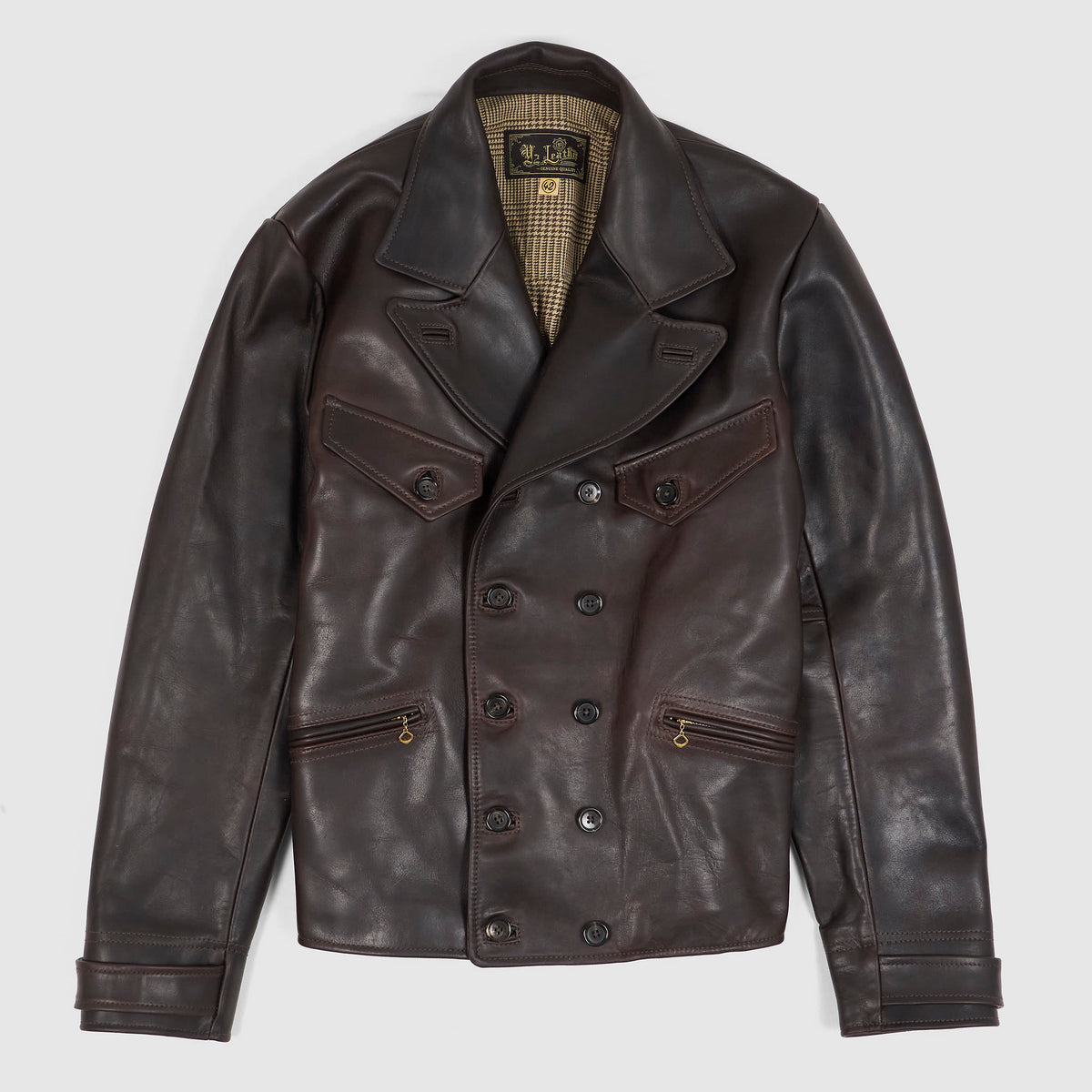 Y'2 Leather 1930s Horse Leather Jacket