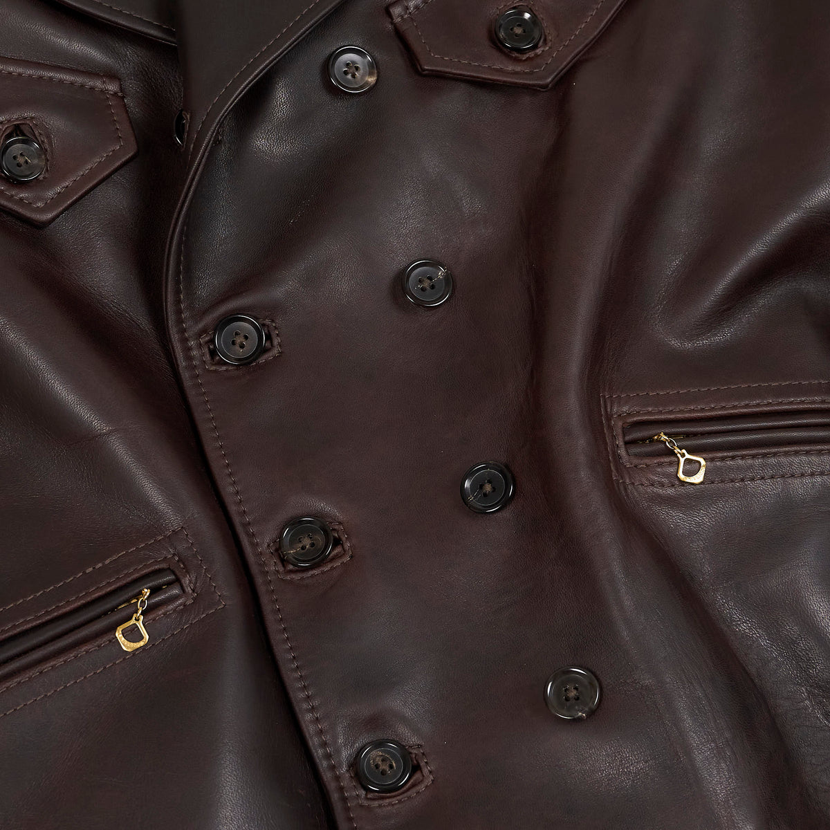 Y'2 Leather 1930s Horse Leather Jacket