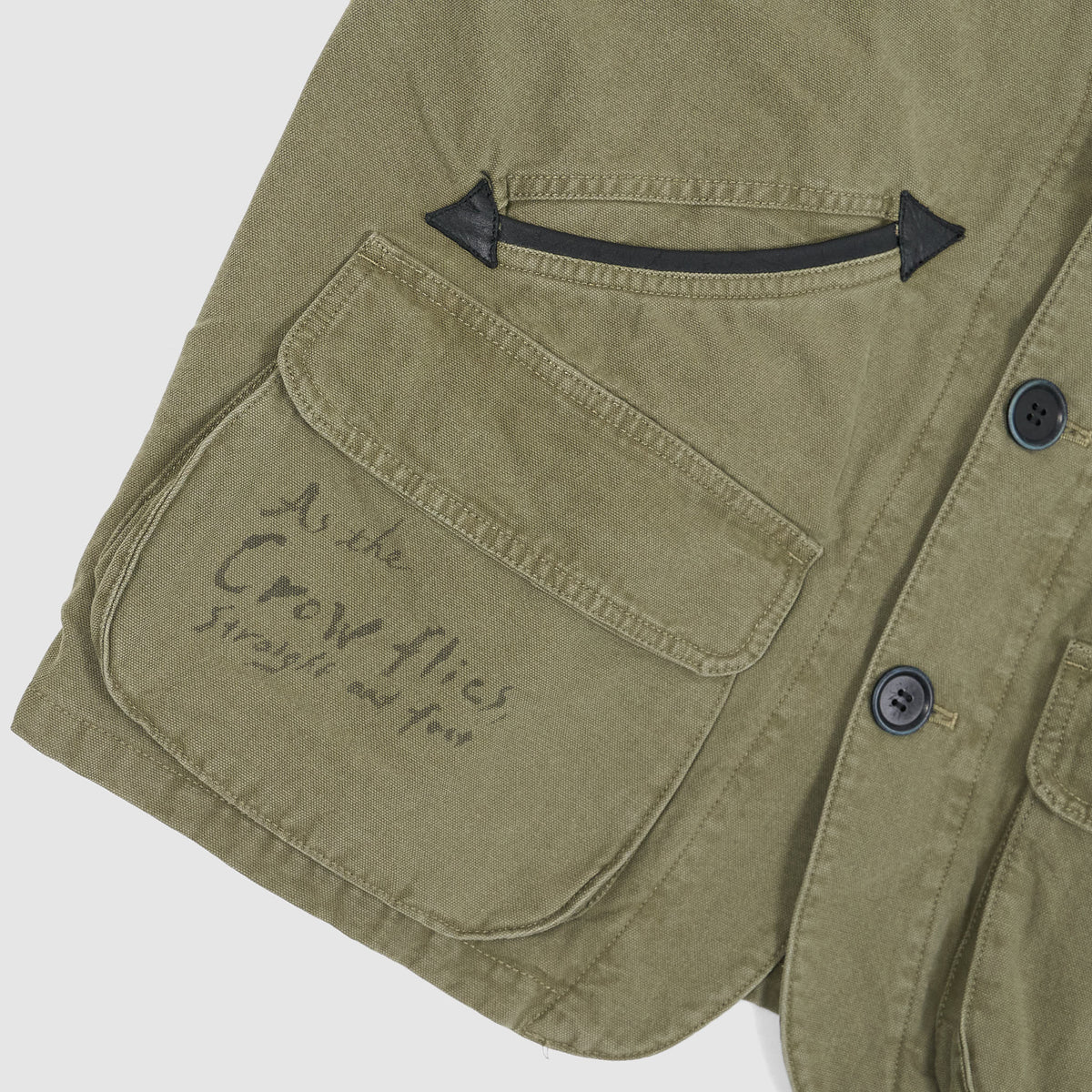 Old Crow Speed Shop by Glad Hand & Co. "Thirteen Crows" Vest