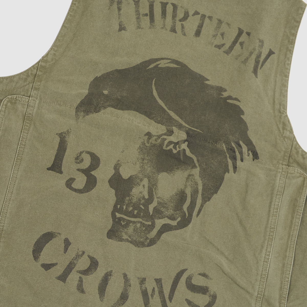 Old Crow Speed Shop by Glad Hand & Co. "Thirteen Crows" Vest