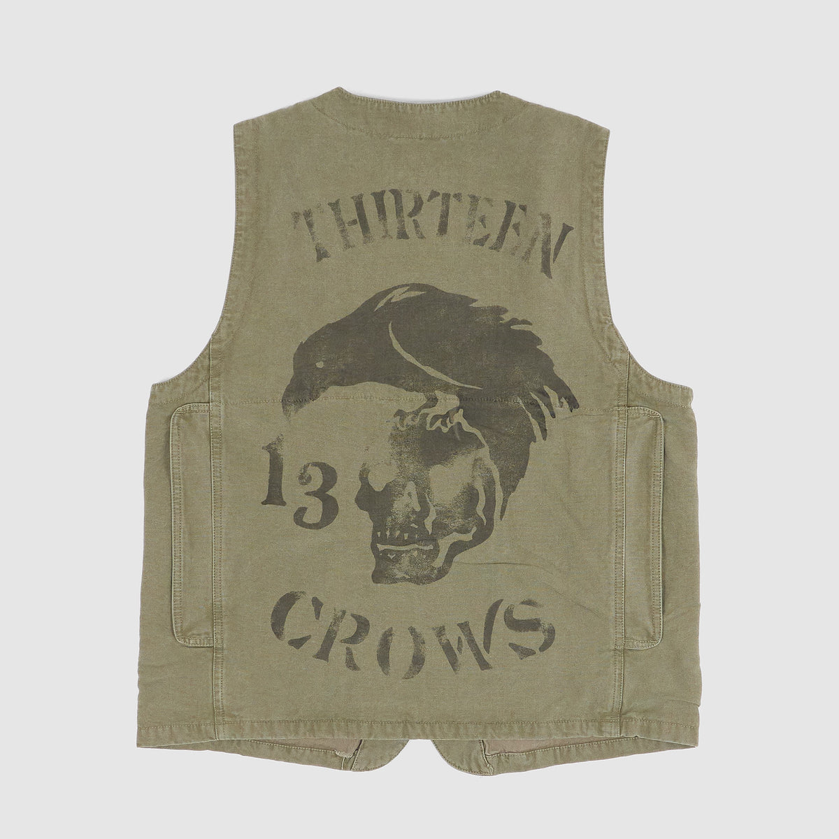 Old Crow Speed Shop by Glad Hand & Co. "Thirteen Crows" Vest